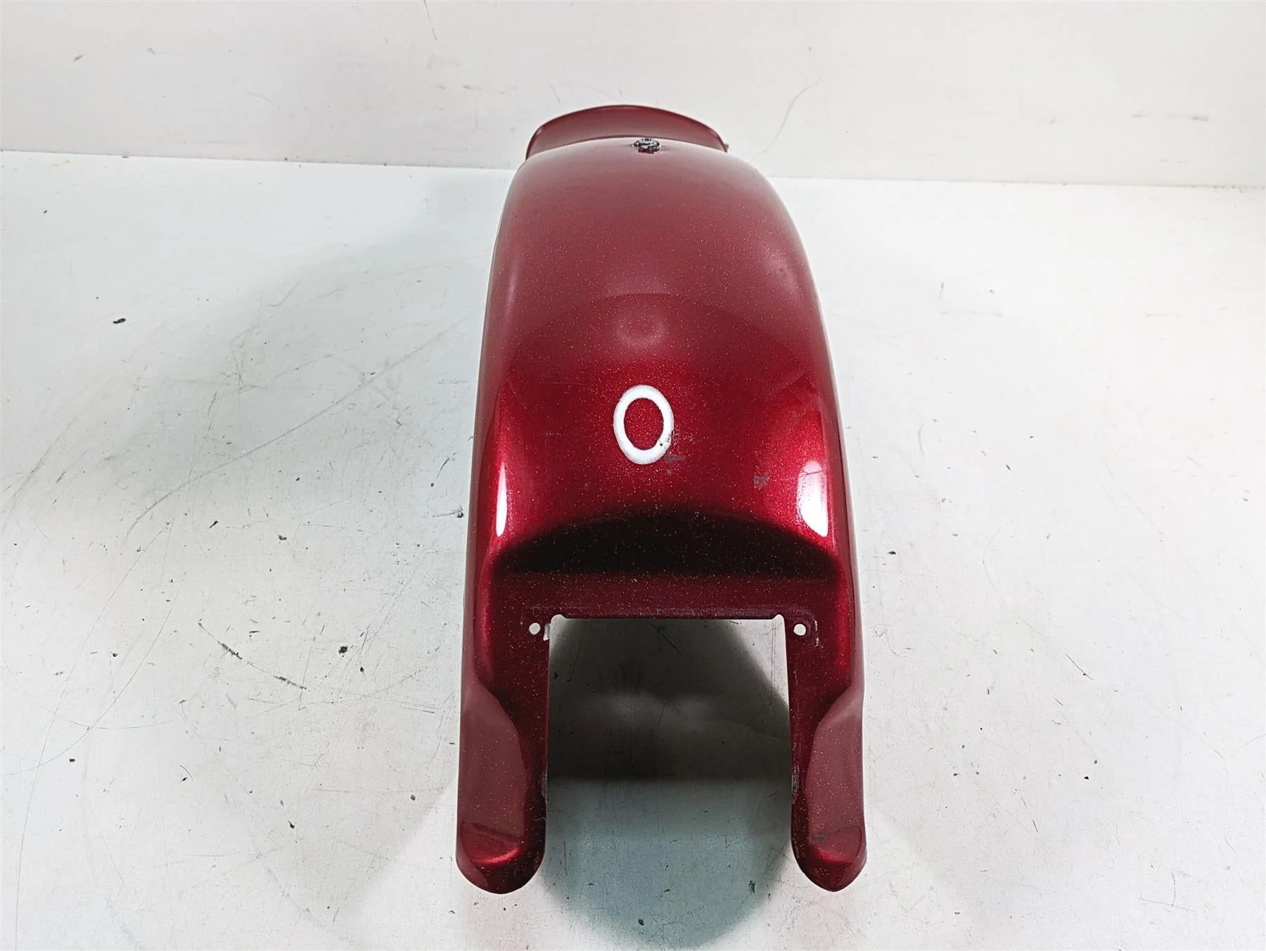 1999 Harley FXSTS Softail Springer Rear Fender Red Pearl Custom Paint 59753-97 - Image 9