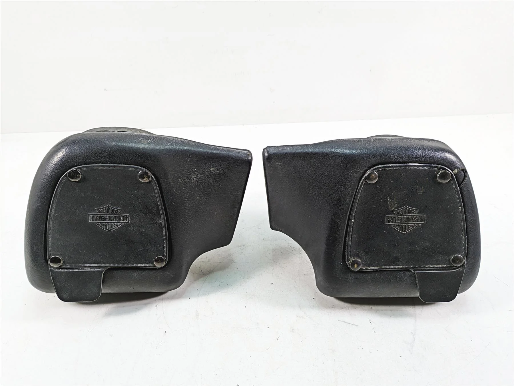 1999 Harley Touring FLHTC Electra Glide Leg Fairing Storage Box Set 58683-89B