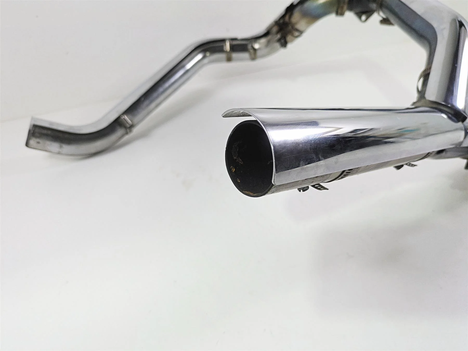1999 Harley Touring FLHTCUI E-Glide Exhaust Header Manifold Set READ 65626-98C - Image 7