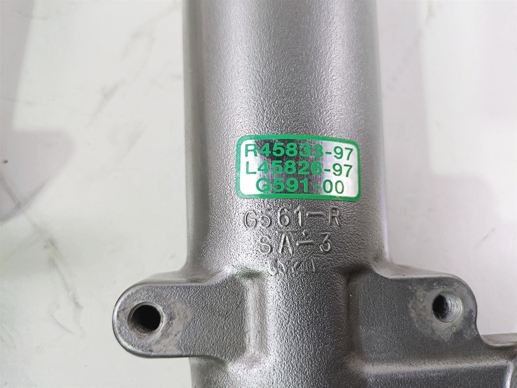 1999 Harley Touring FLHTCUI E-Glide Front Fork Legs READ 45826-97 45833-97 - Image 10