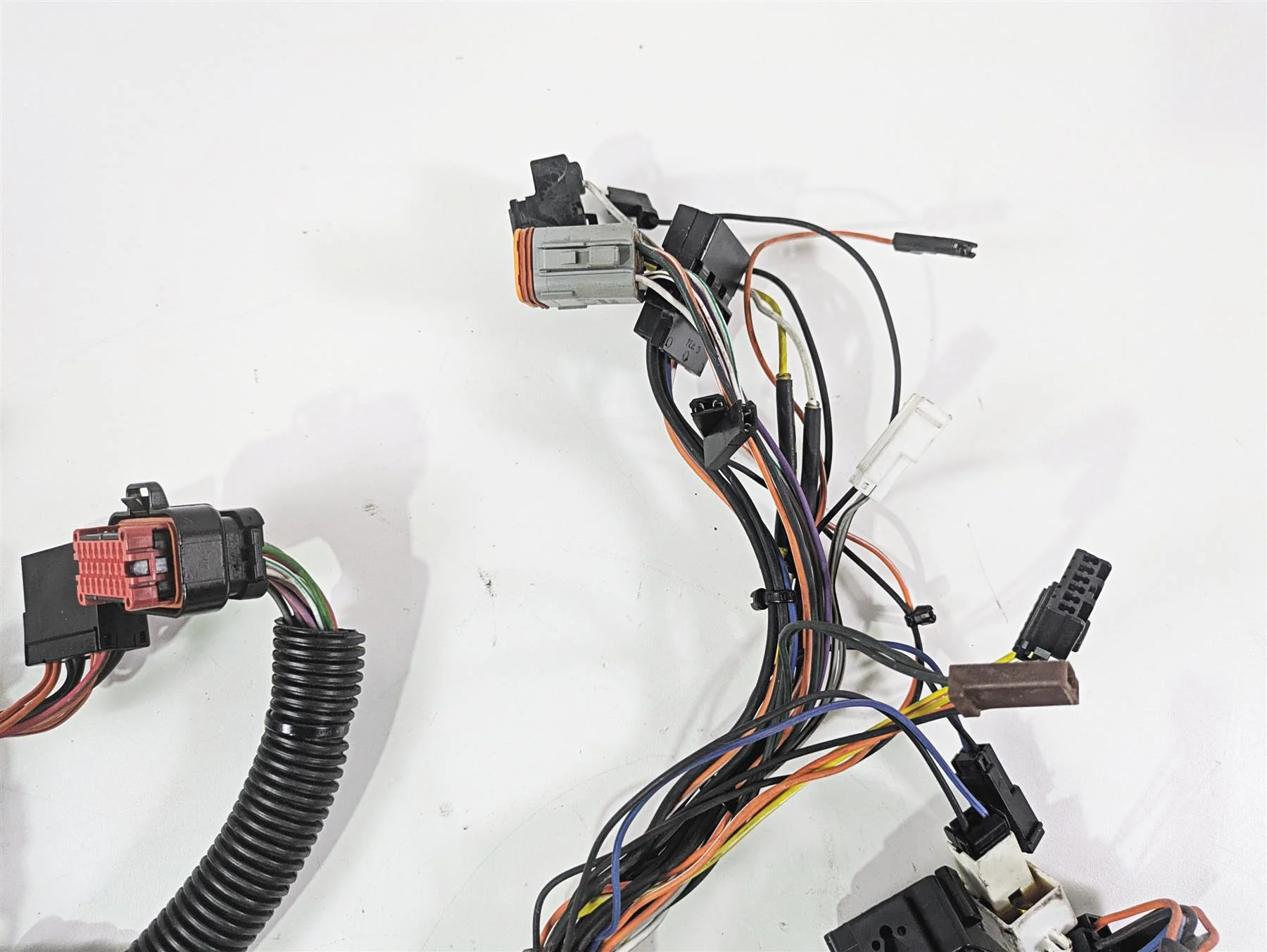 1999 Harley Touring FLHTCUI E-Glide Front Nose Wiring Harness READ 70232-98 - Image 10
