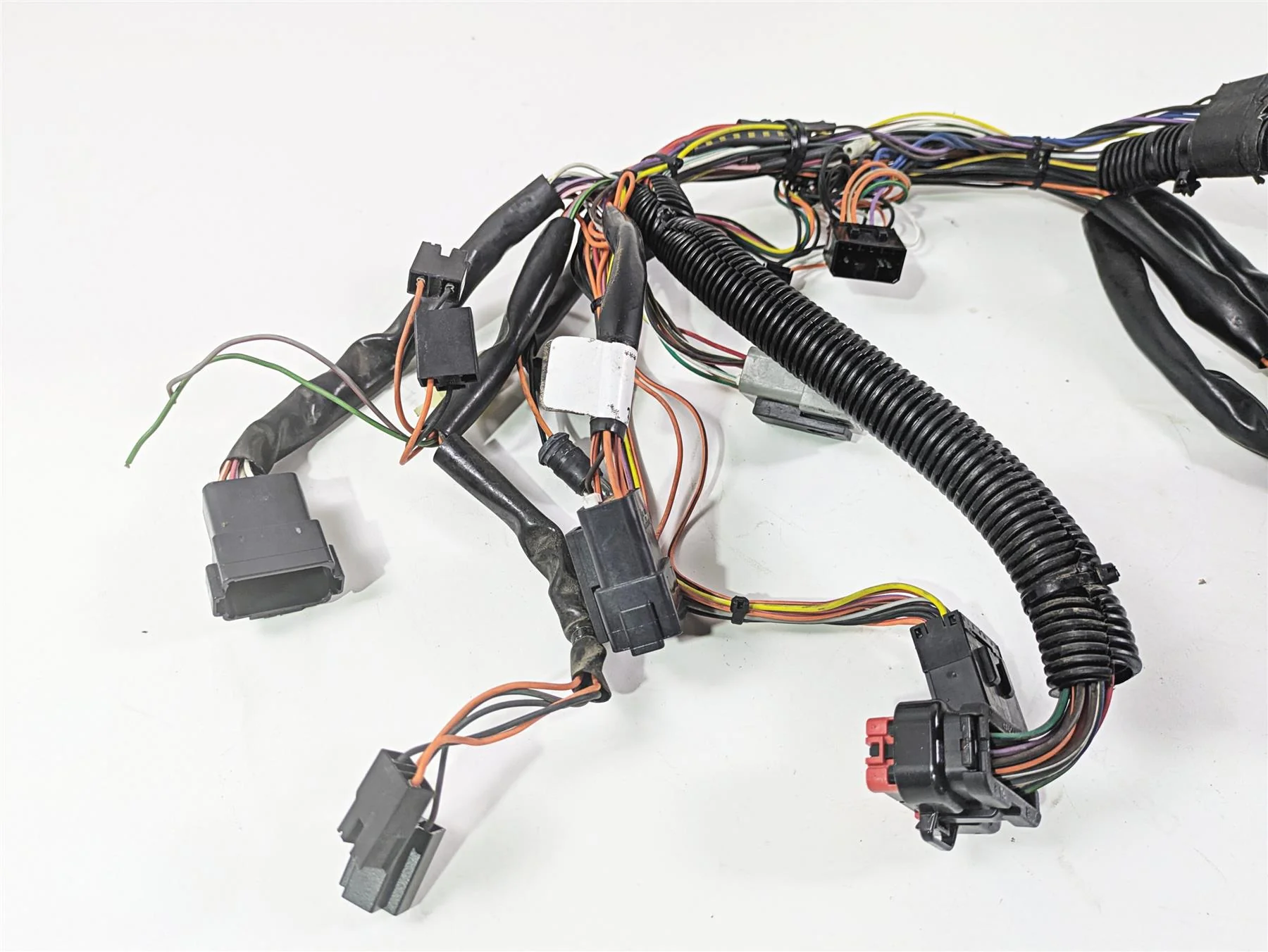 1999 Harley Touring FLHTCUI E-Glide Front Nose Wiring Harness READ 70232-98 - Image 3