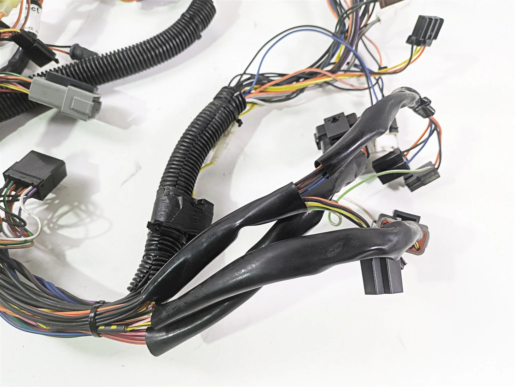 1999 Harley Touring FLHTCUI E-Glide Front Nose Wiring Harness READ 70232-98 - Image 9
