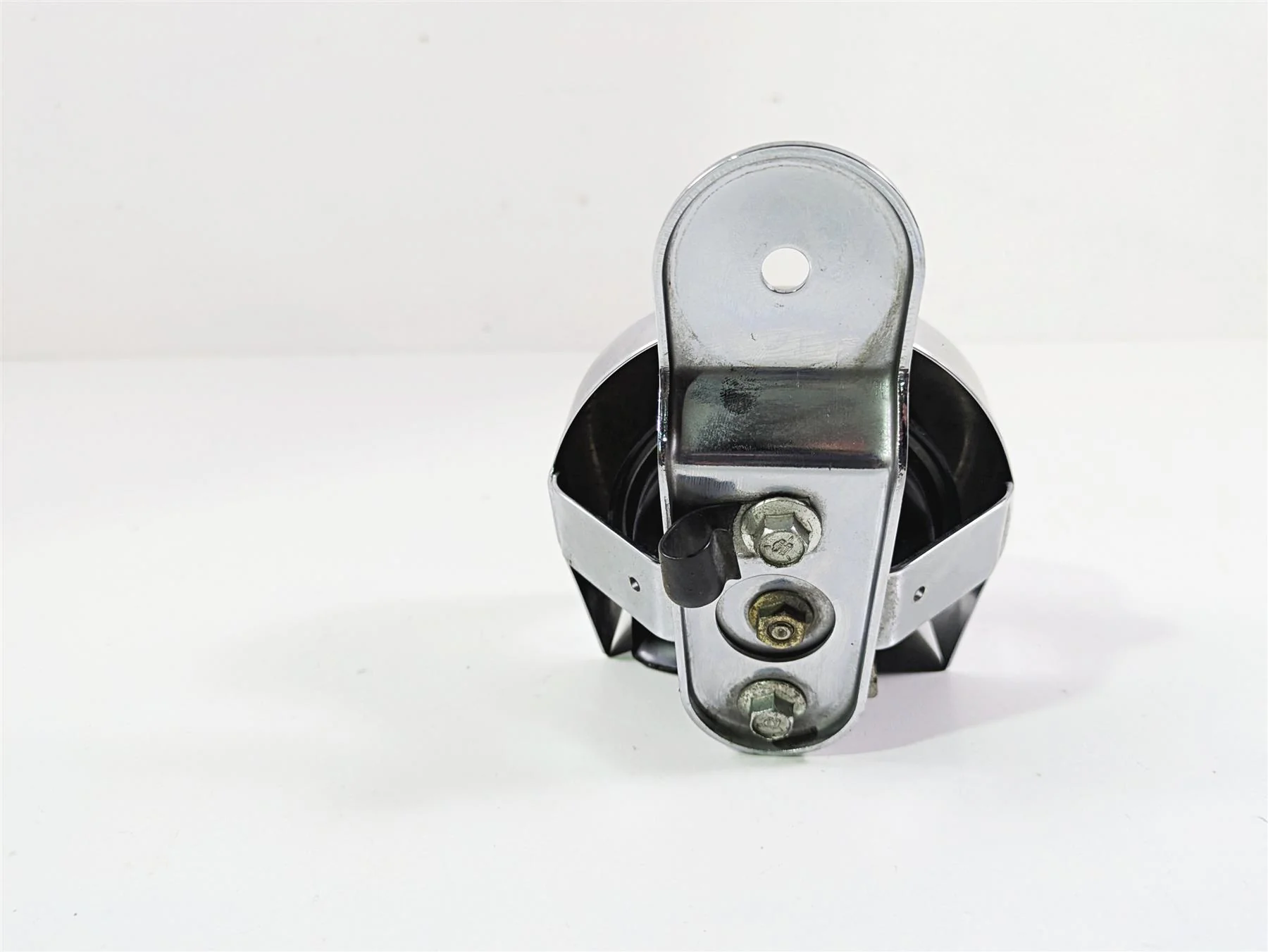 1999 Harley Touring FLHTCUI E-Glide Horn & Chrome Cover 61300478A - Image 3