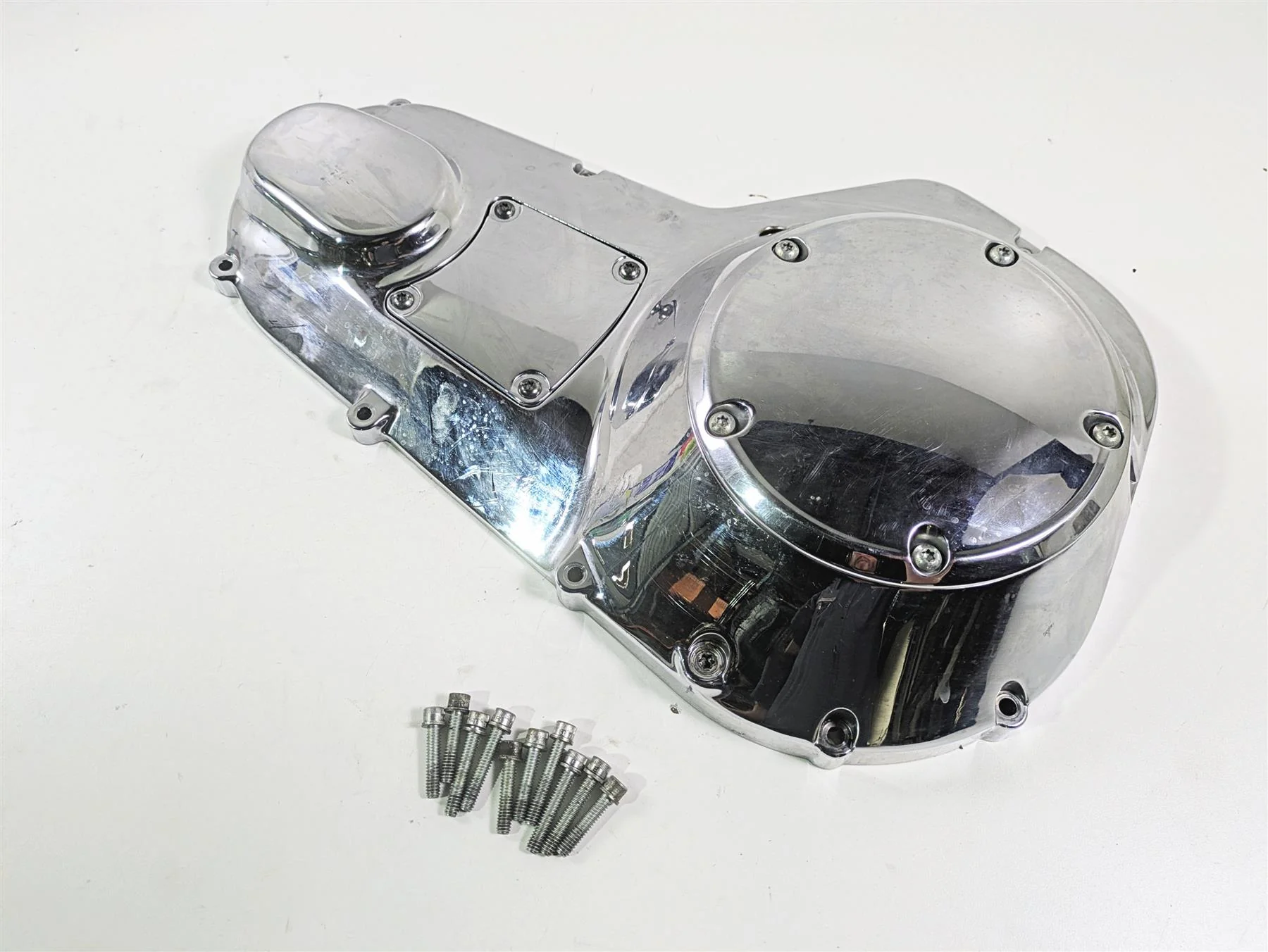 1999 Harley Touring FLHTCUI E-Glide Outer Primary Drive Clutch Cover 60685-99