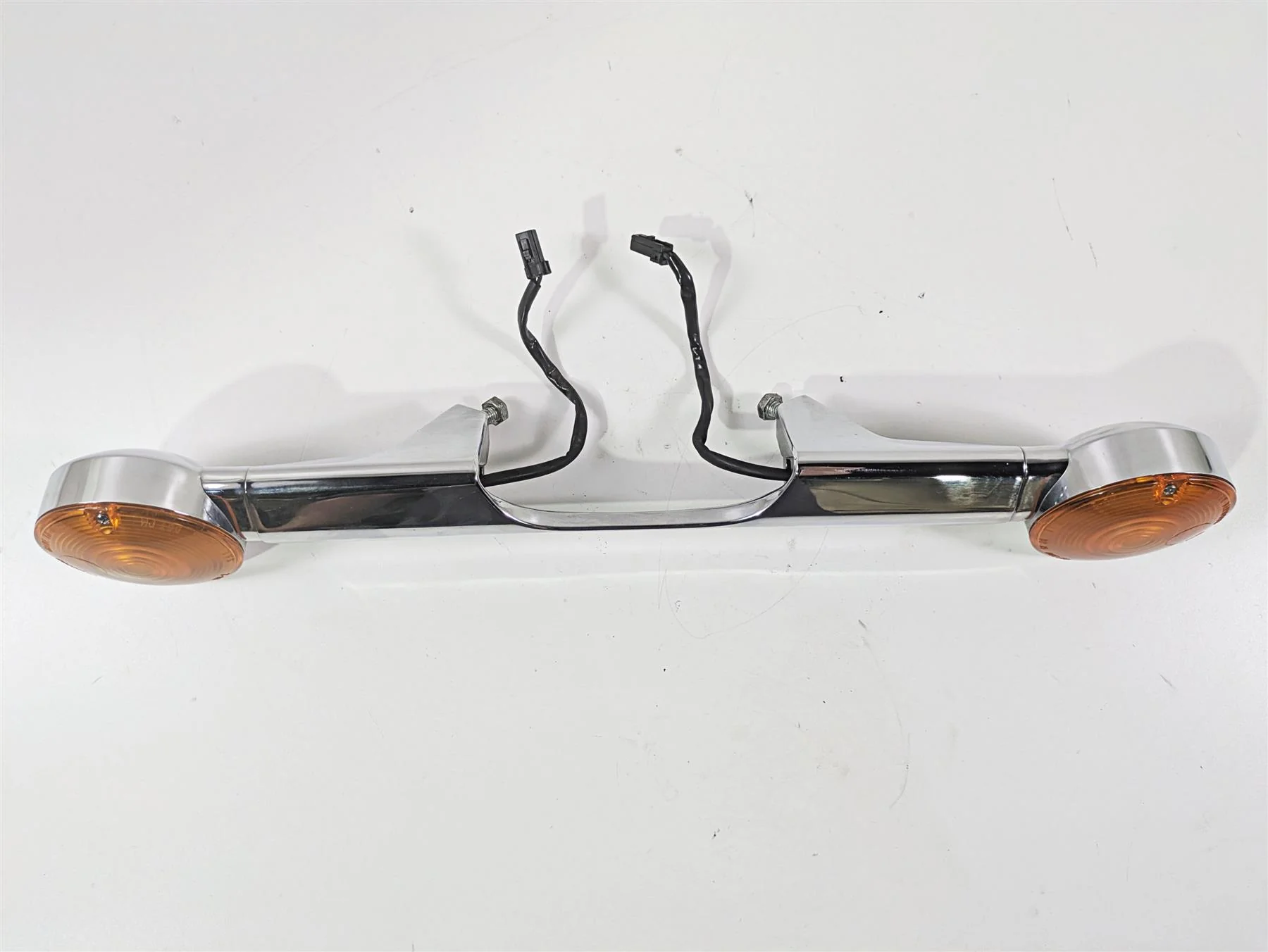1999 Harley Touring FLHTCUI E-Glide Rear Blinker Turn Signal Bar 68510-74C - Image 12