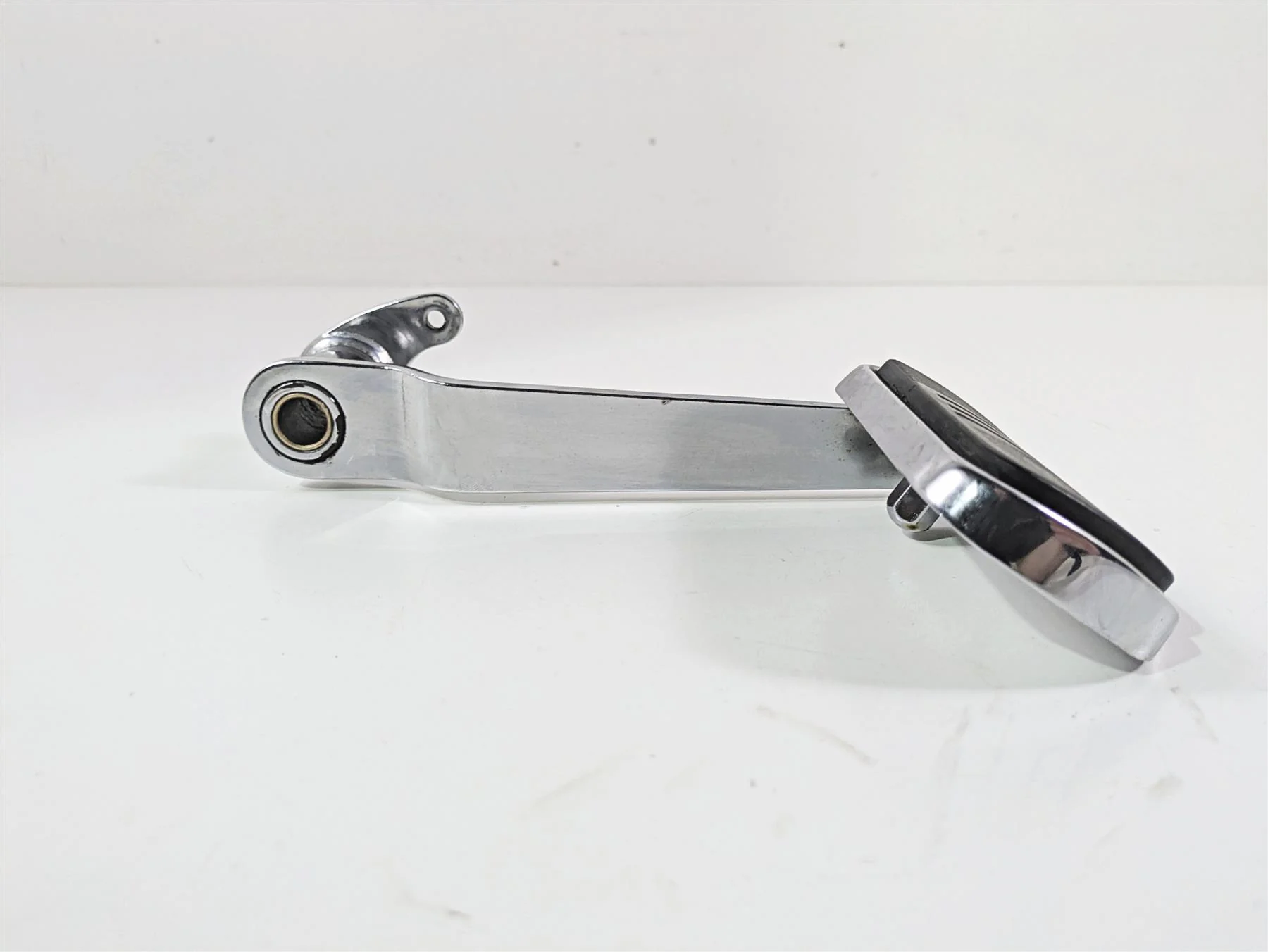 1999 Harley Touring FLHTCUI E-Glide Rear Chrome Brake Pedal 42407-87C - Image 3