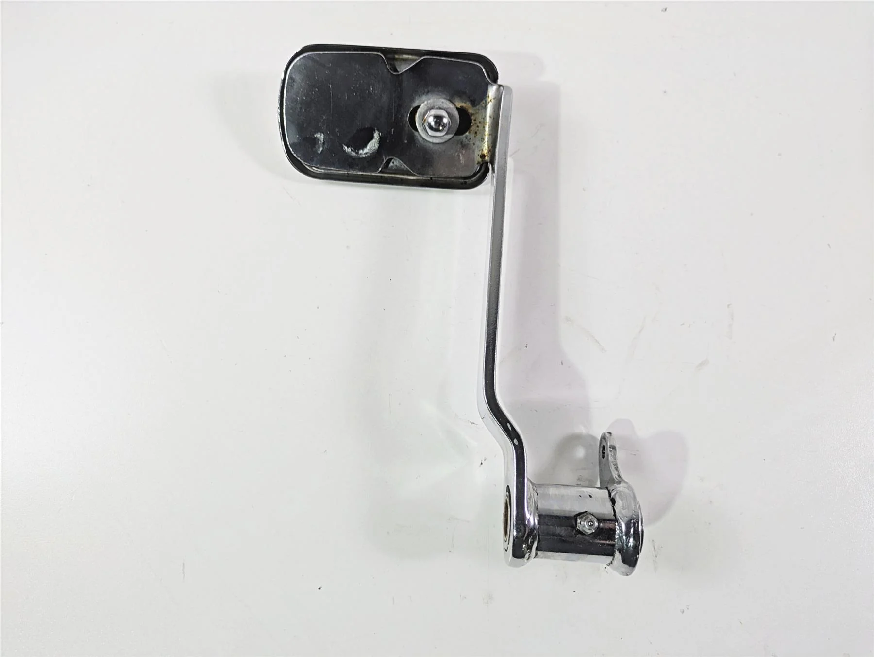 1999 Harley Touring FLHTCUI E-Glide Rear Chrome Brake Pedal 42407-87C - Image 6