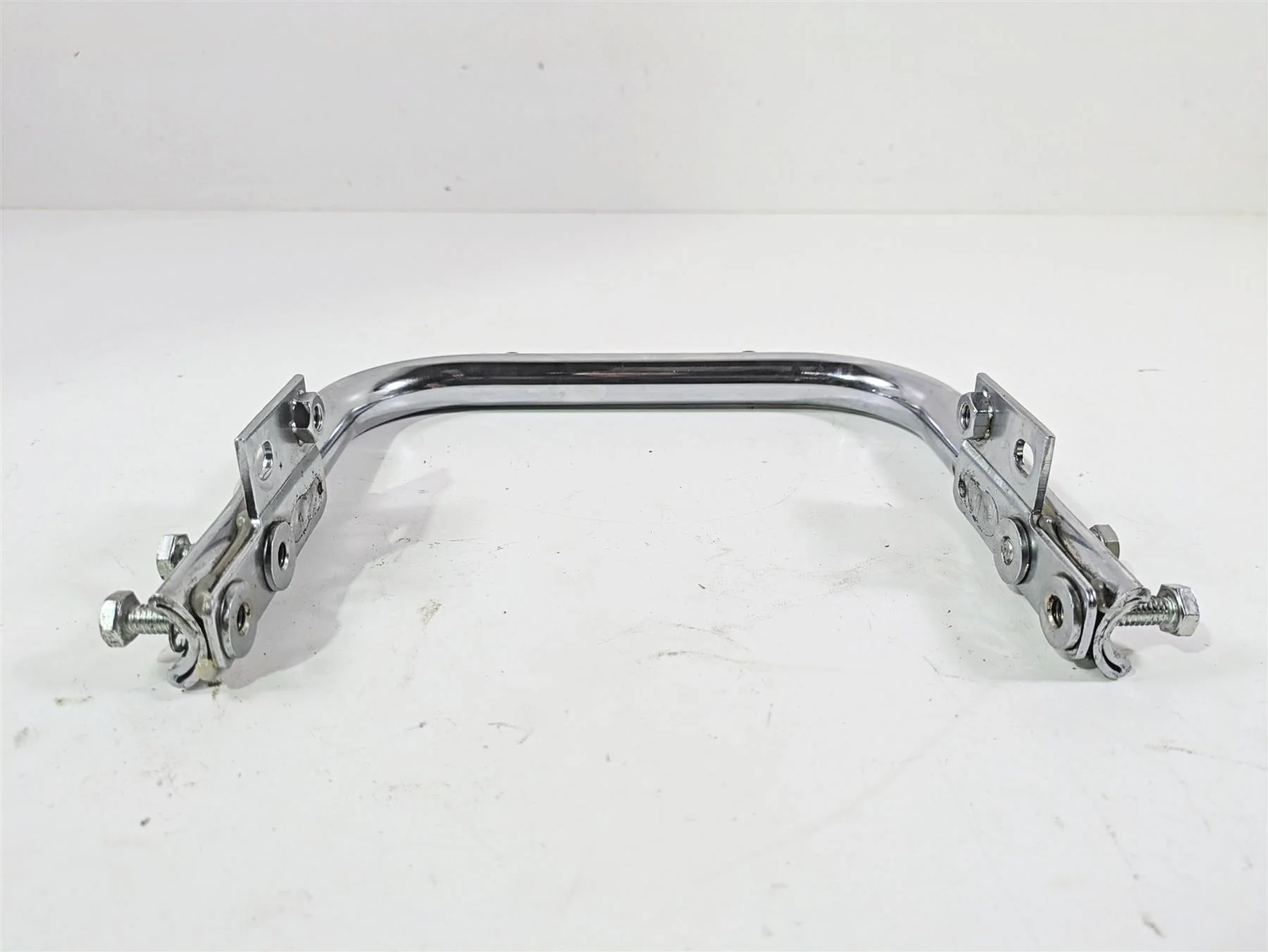 1999 Harley Touring FLHTCUI E-Glide Rear Chrome Rail Plate Mount Holder 53376-97 - Image 4