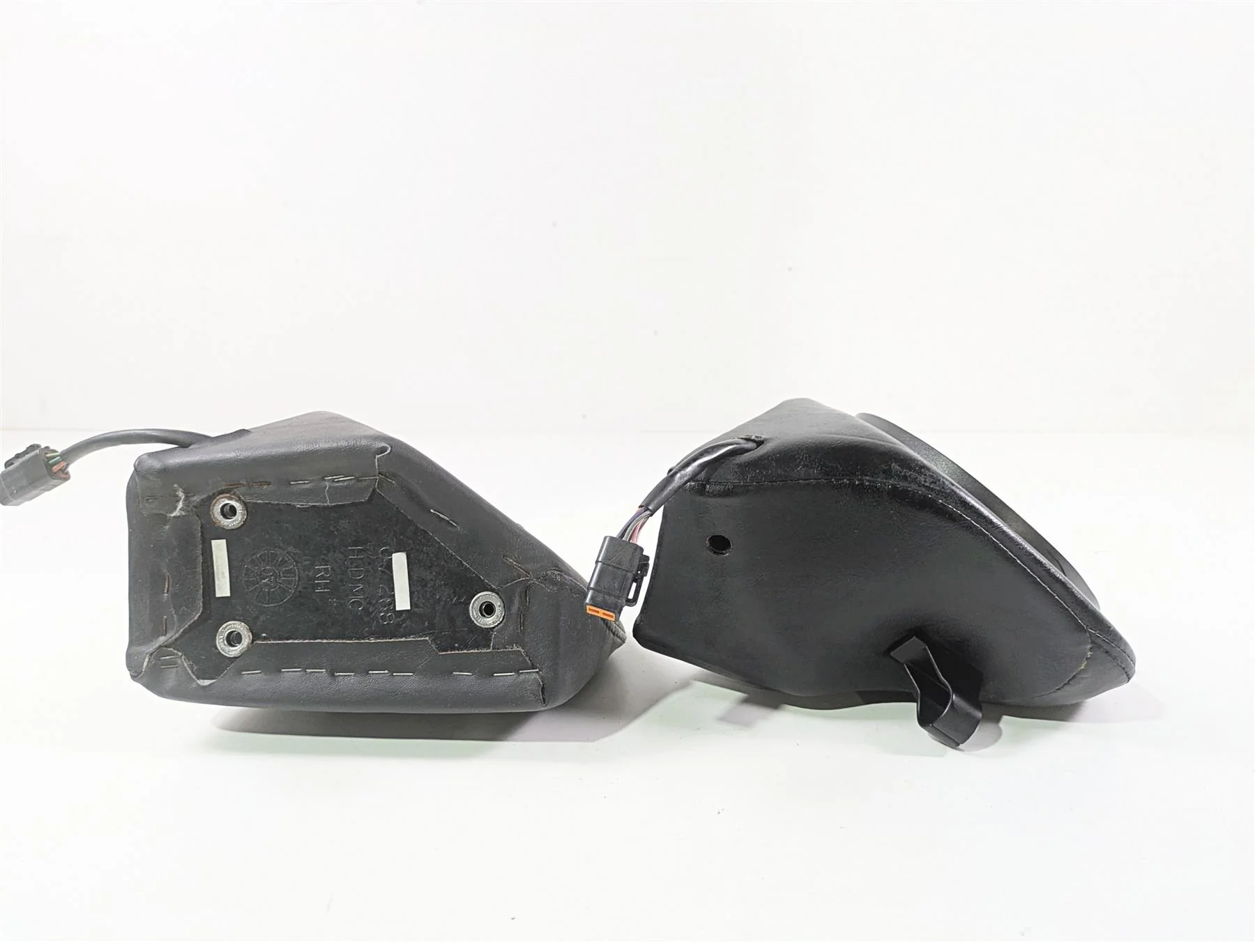 1999 Harley Touring FLHTCUI E-Glide Rear Speaker Housing Set 76303-98B - Image 3