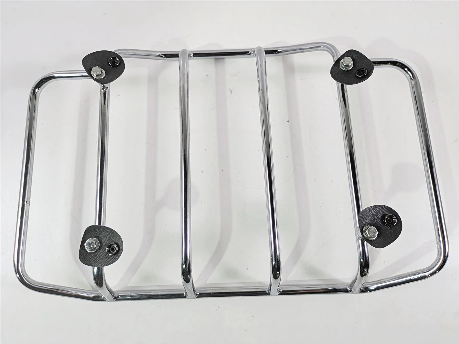 1999 Harley Touring FLHTCUI E-Glide Rear Trunk Chrome Luggage Rack - Image 6