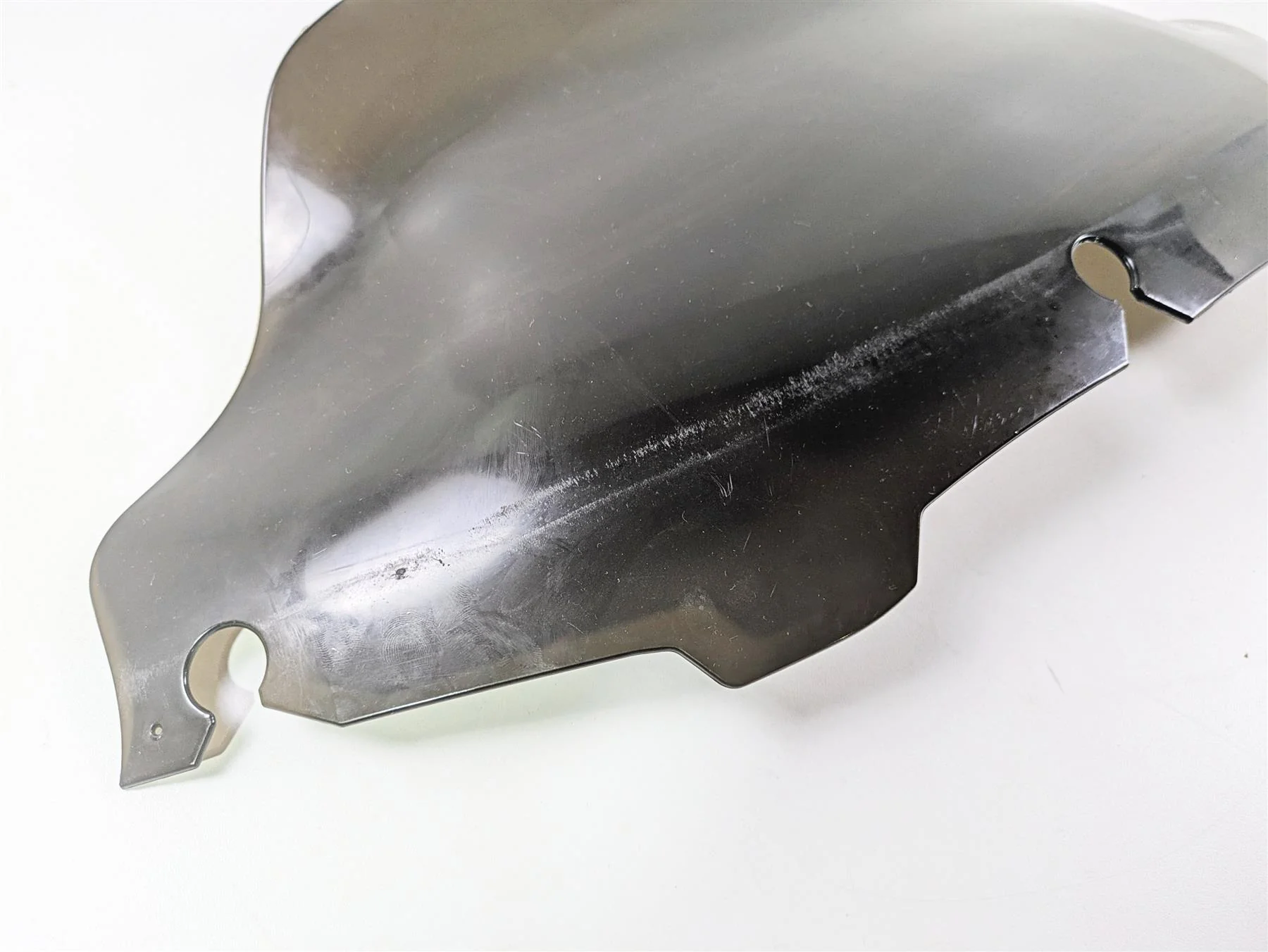 1999 Harley Touring FLHTCUI E-Glide Smoked Small Short Windshield Screen - Image 6