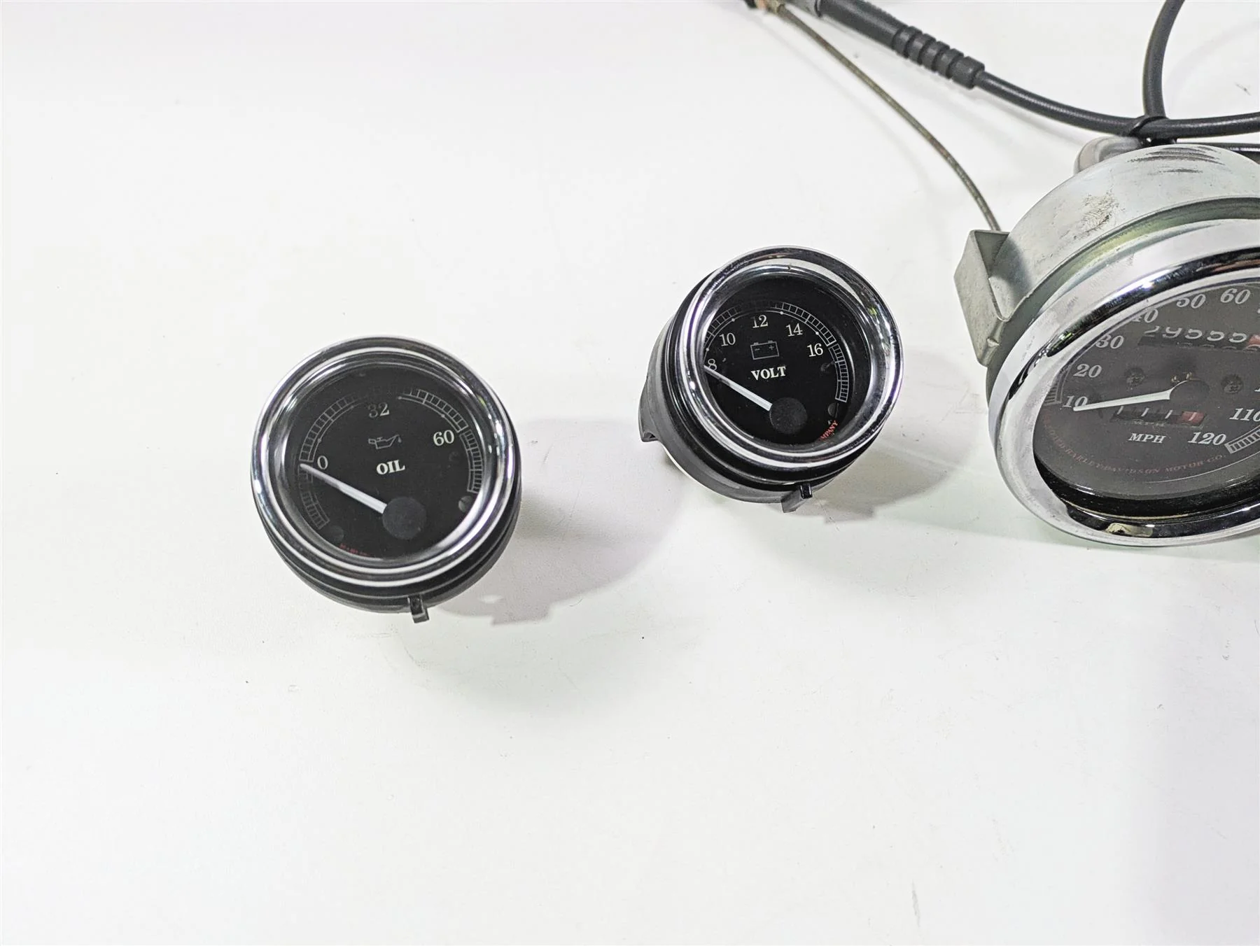 1999 Harley Touring FLHTCUI E-Glide Speedo Tacho Meter Gauge Set 29K 67349-96 - Image 6