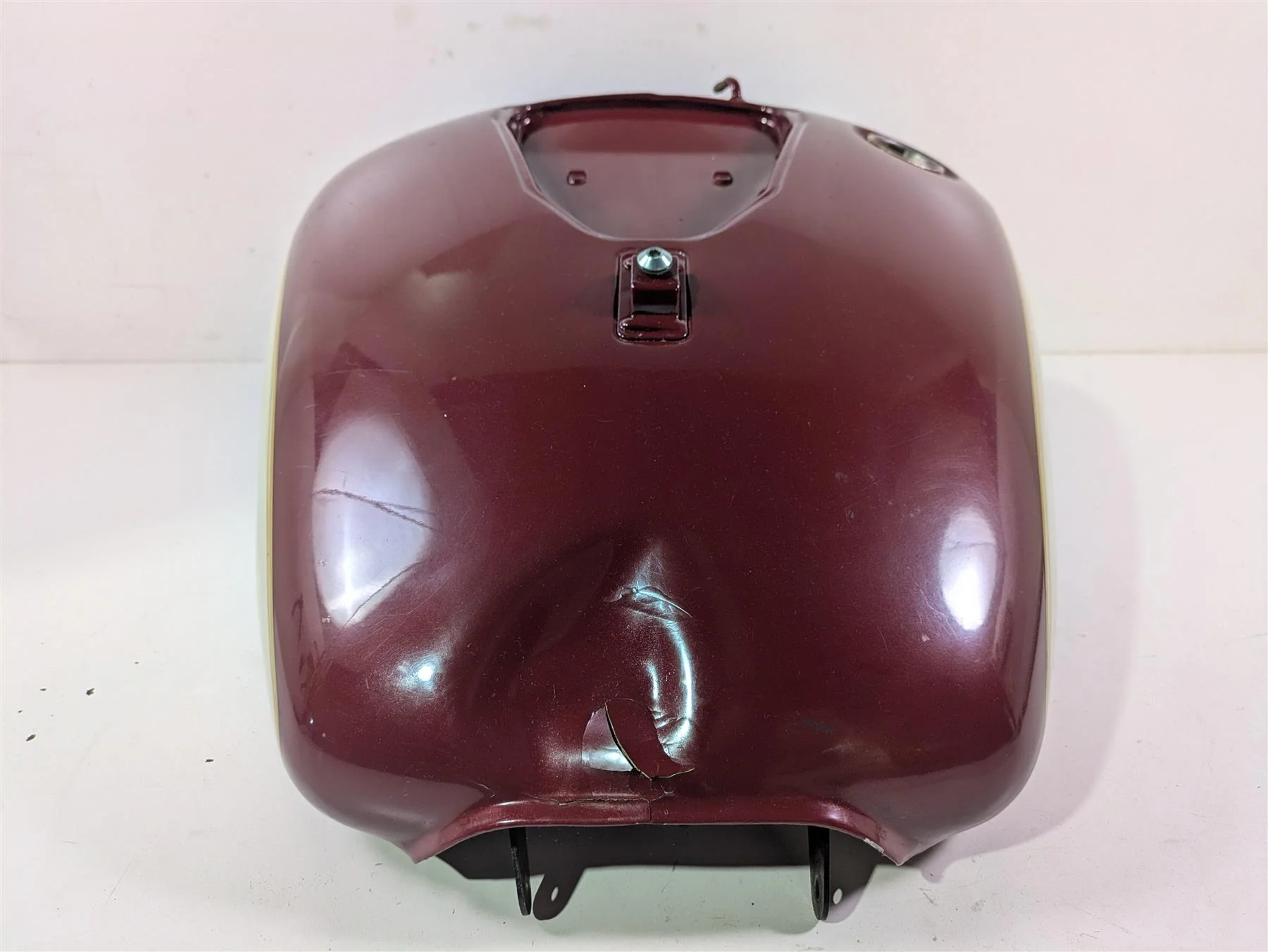 1999 Yamaha XV1600 Road Star Fuel Gas Tank + Petcock & Sender -Dent 4WM-Y2410-31 - Image 7