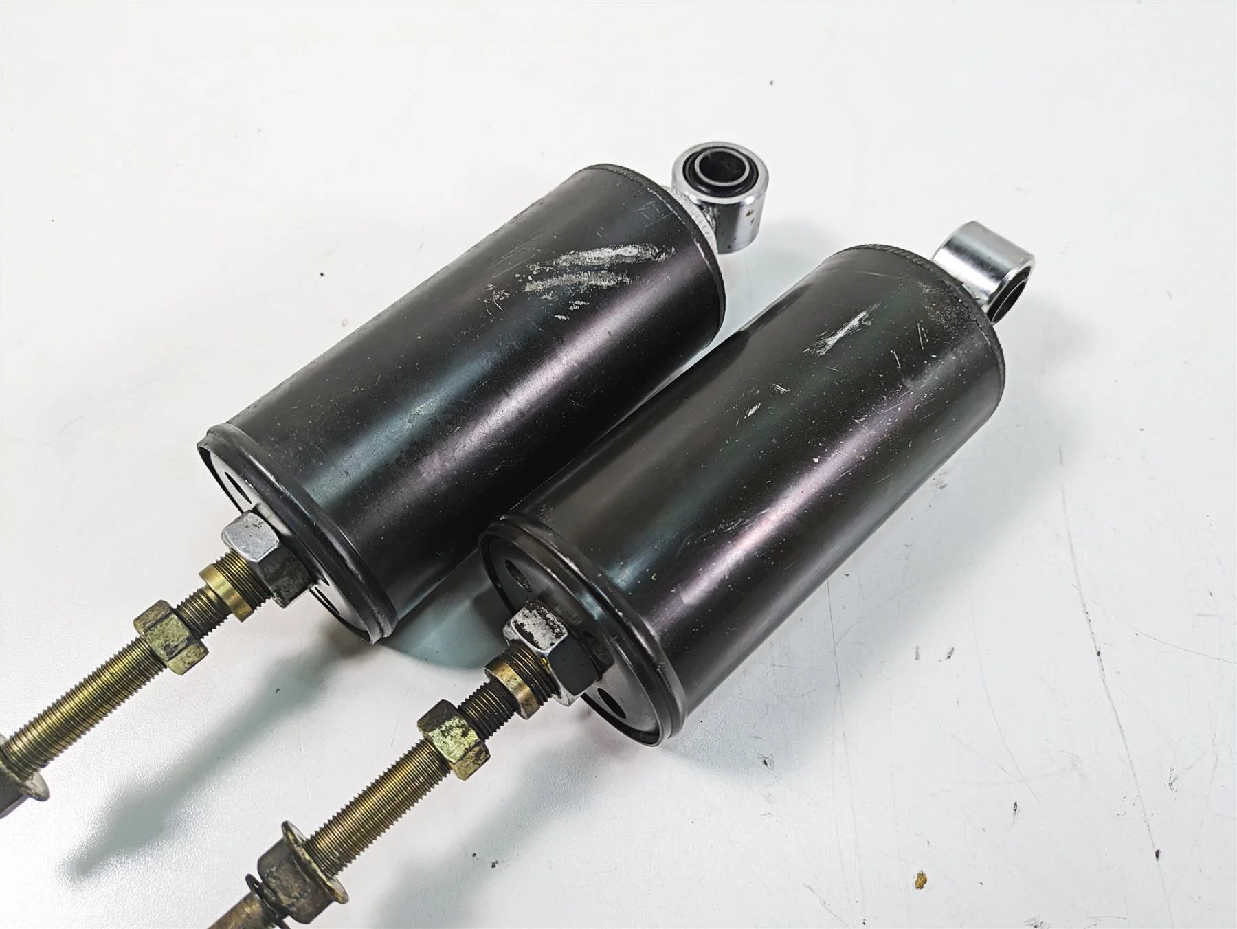 2000 Harley FXSTS Softail Springer Showa Rear Shock Damper Set 54508-00B - Image 12