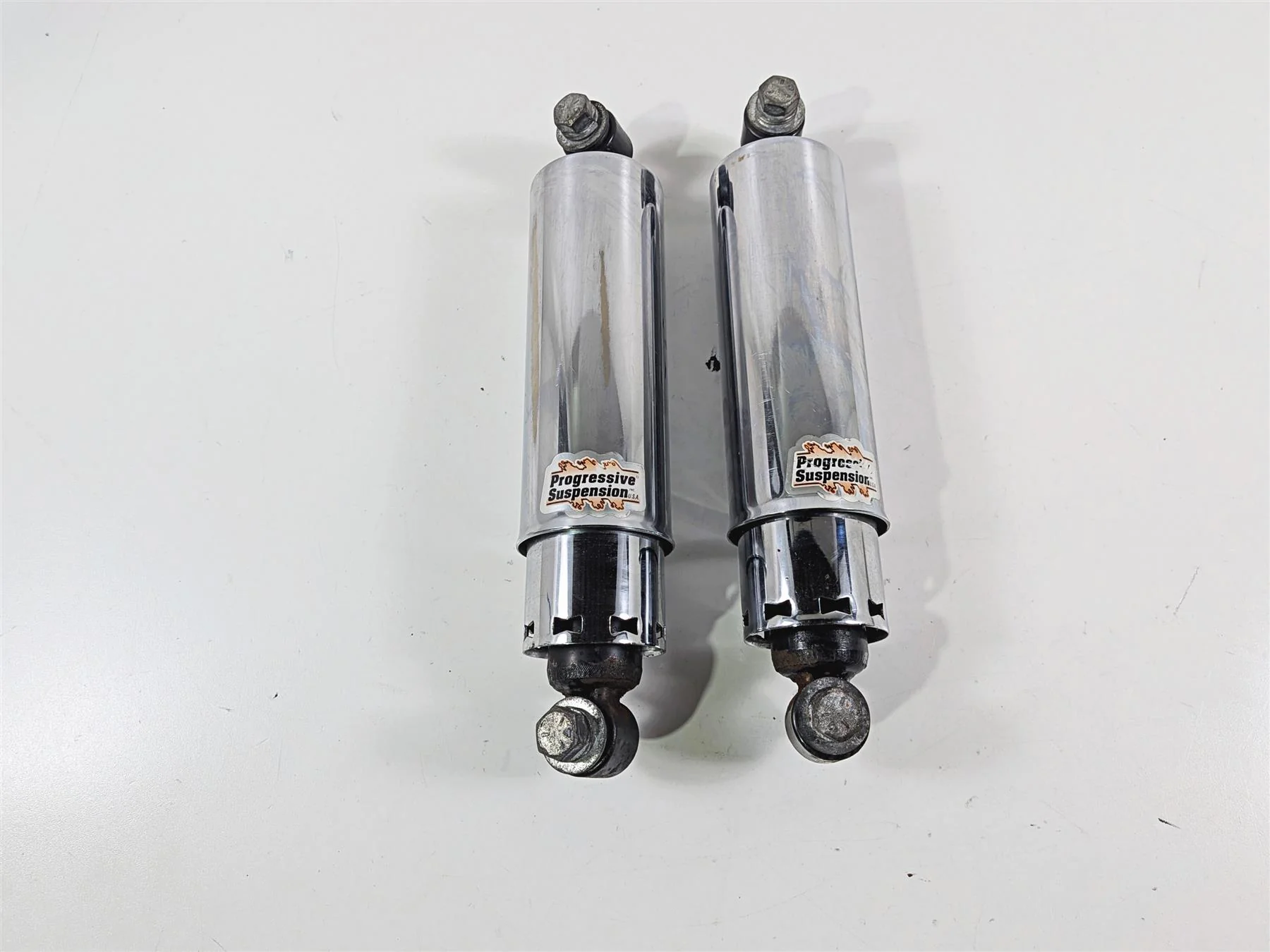 2000 Harley Touring FLHRCI Road King 12" Progressive Suspension Shocks 412-4049C