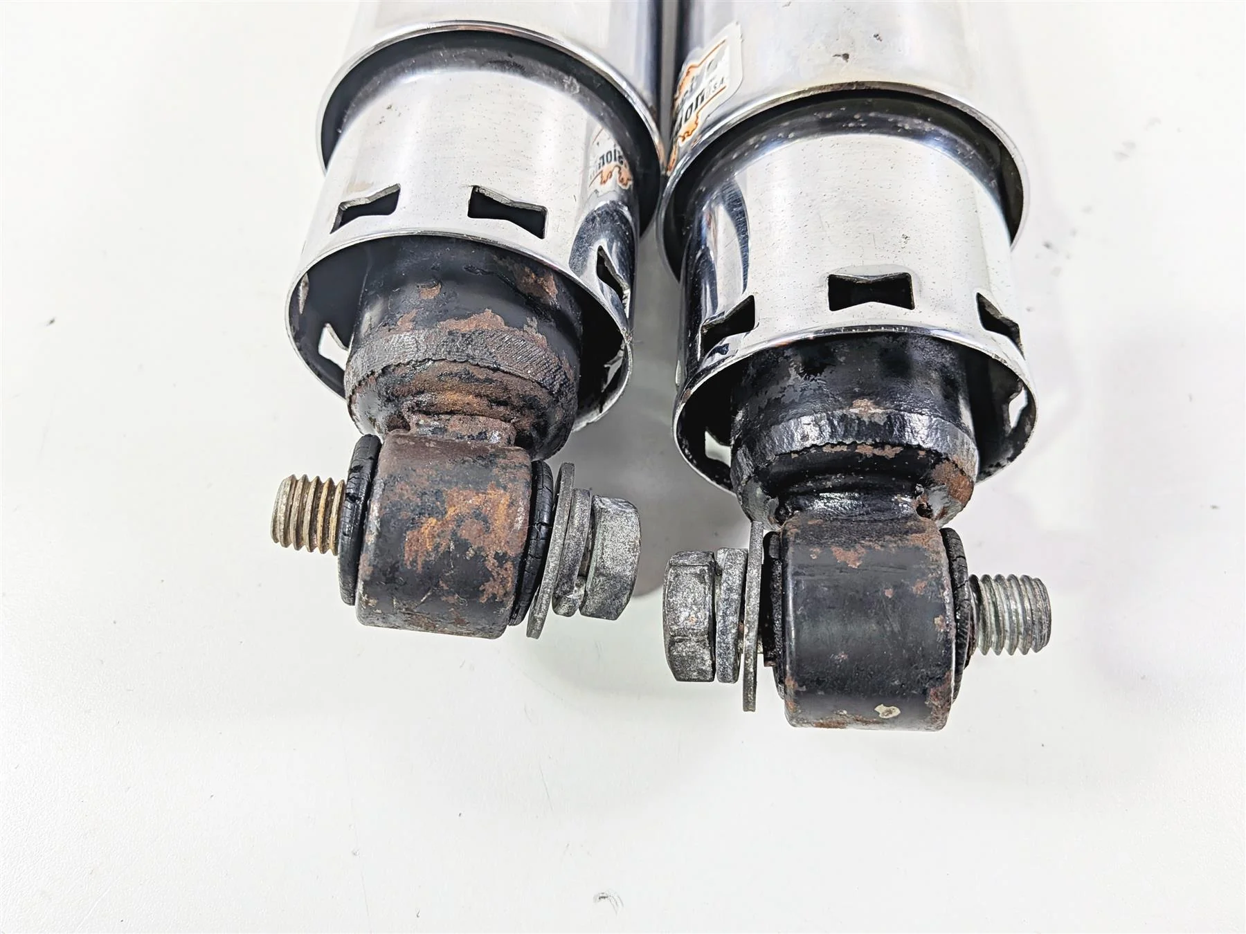 2000 Harley Touring FLHRCI Road King 12" Progressive Suspension Shocks 412-4049C - Image 6