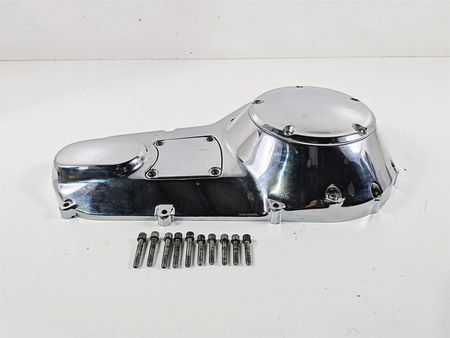 2000 Harley Touring FLHRCI Road King Outer Primary Drive Clutch Cover 60685-99 - Image 2