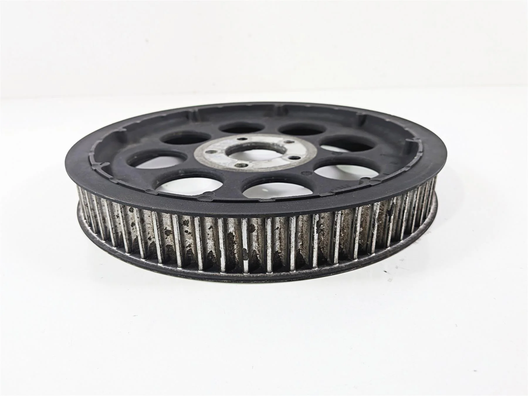 2000 Harley Touring FLHRCI Road King Rear Drive Belt Pulley 70T 1.5" 40225-86A - Image 4