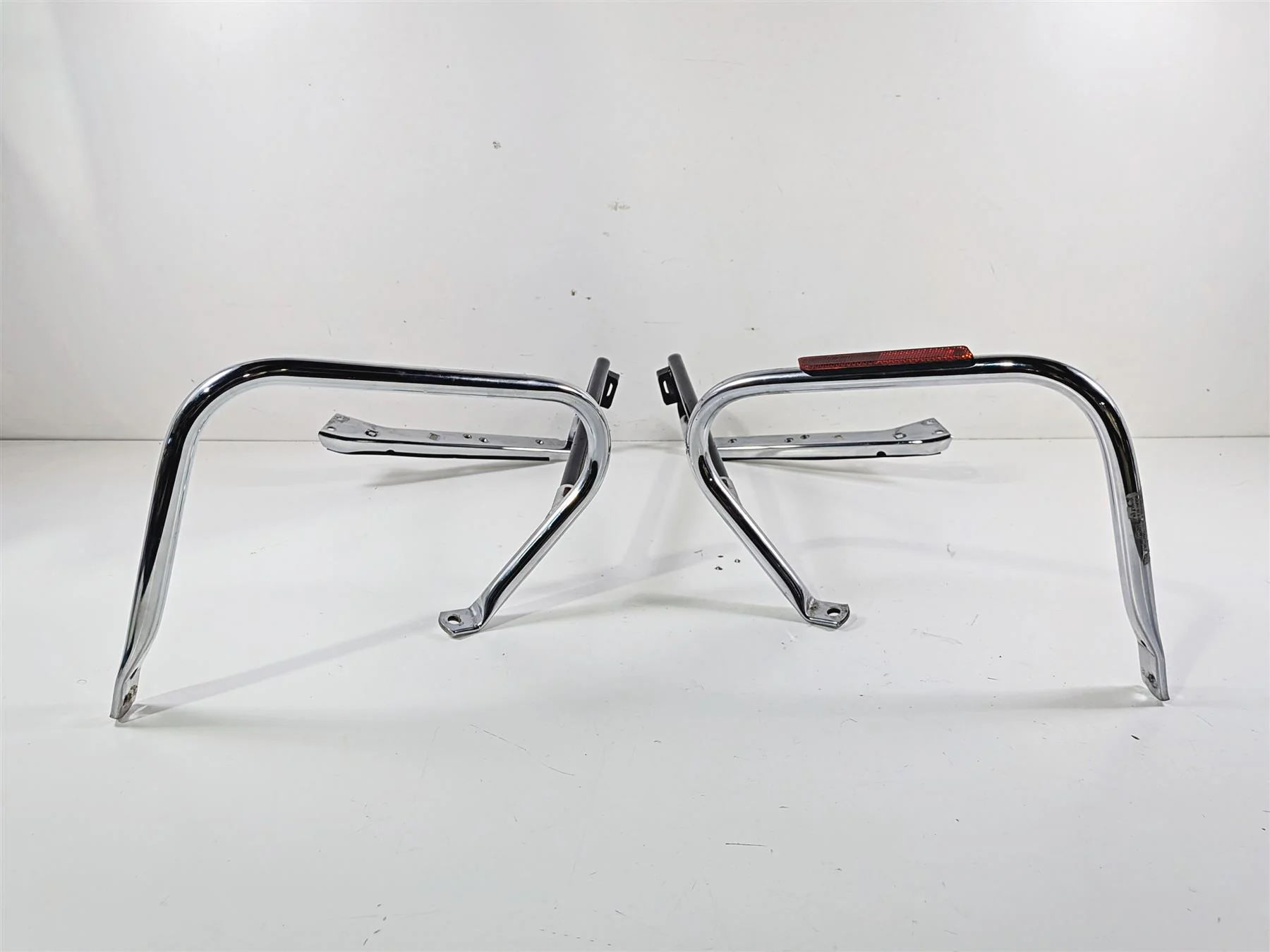 2000 Harley Touring FLHRCI Road King Saddlebag Guard Rail Set 49187-97 49176-97 - Image 4