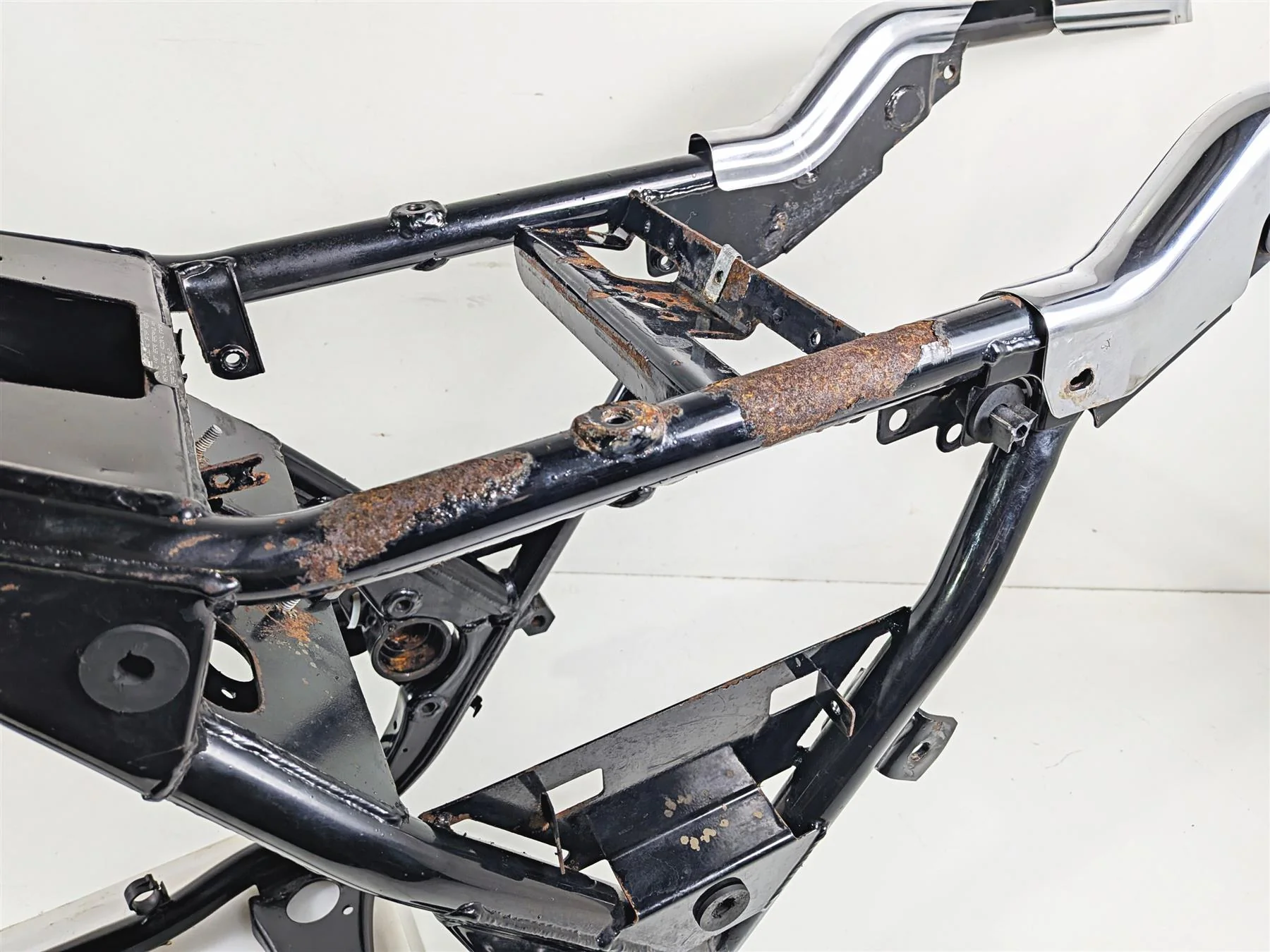 2000 Harley Touring FLHRCI Road King Straight Main Frame Chassis With Clean Florida Title 47900-01 - Image 7