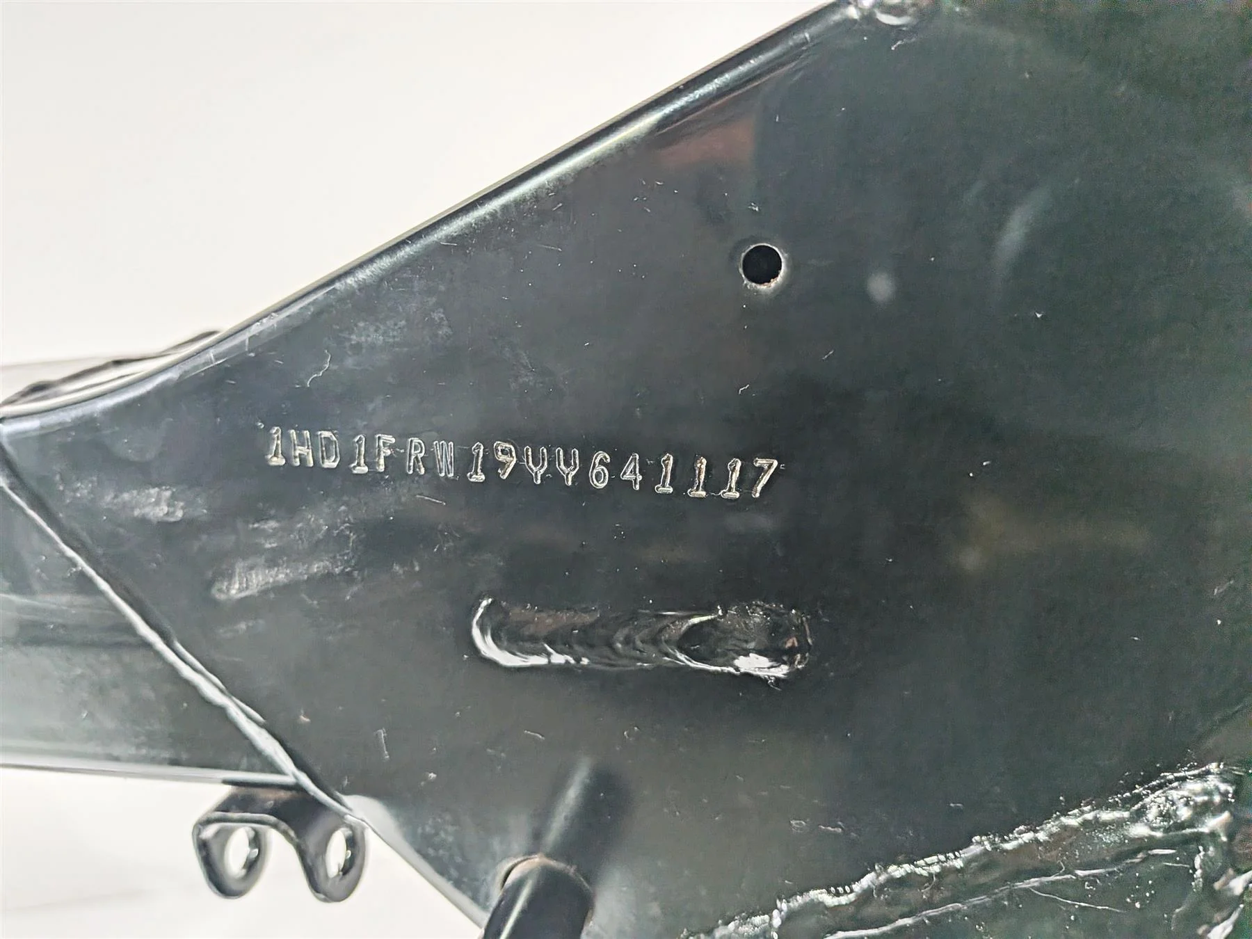 2000 Harley Touring FLHRCI Road King Straight Main Frame Chassis With Clean Florida Title 47900-01 - Image 8