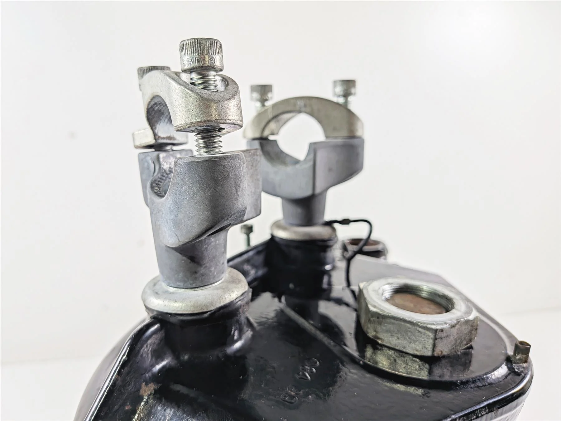 2000 Harley Touring FLHRCI Road King Upper Lower Triple Tree Set 45446-87A - Image 12