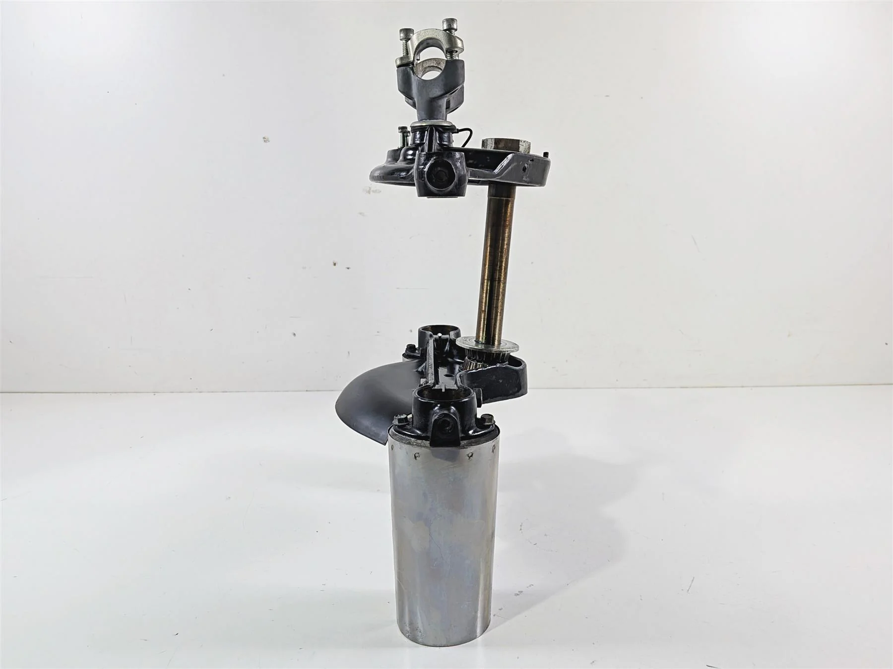 2000 Harley Touring FLHRCI Road King Upper Lower Triple Tree Set 45446-87A - Image 5