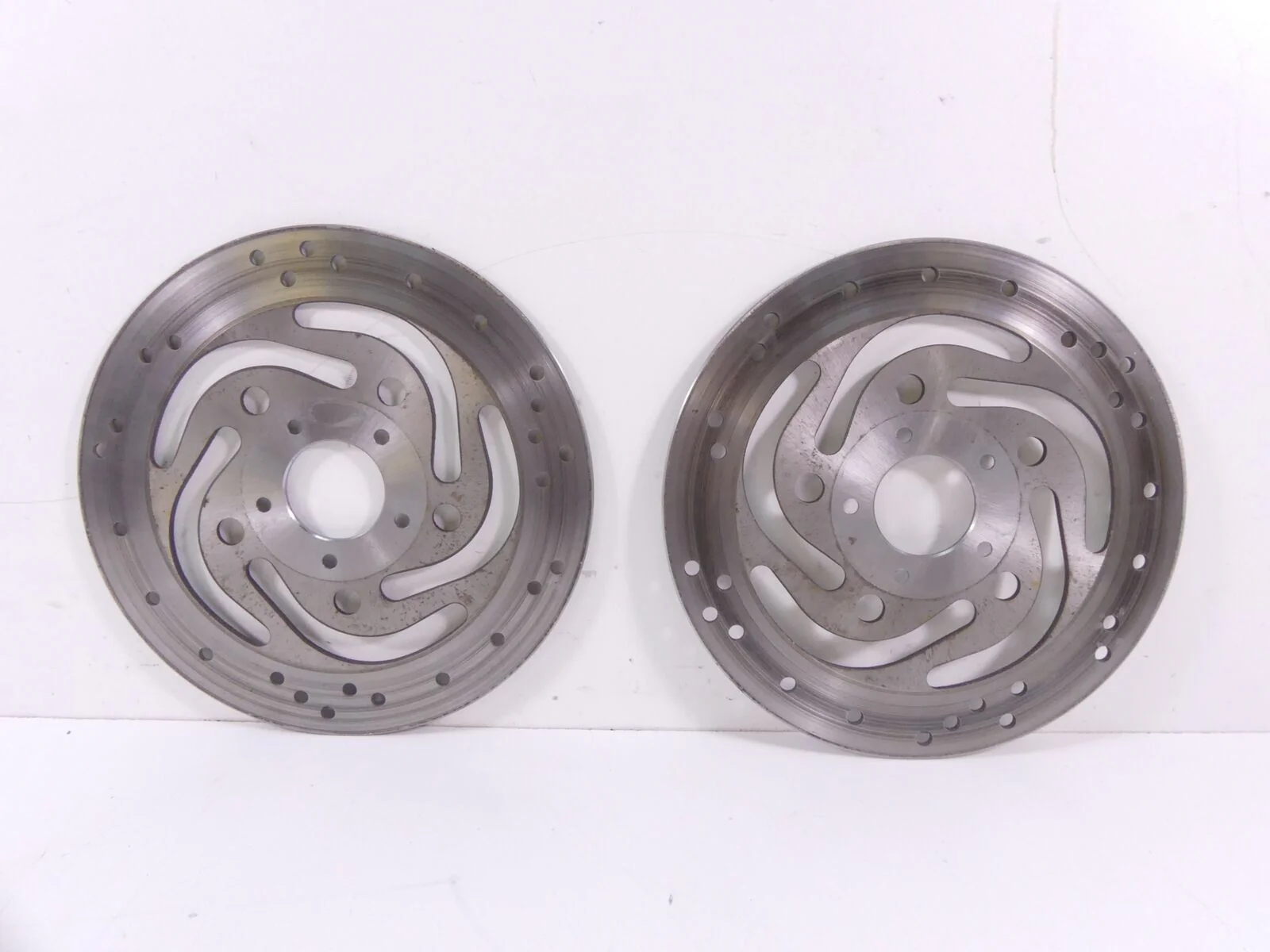 2000 Harley Touring FLHTCI Electra Glide Front Brake Disc Rotor Set 44136-00 - Image 6