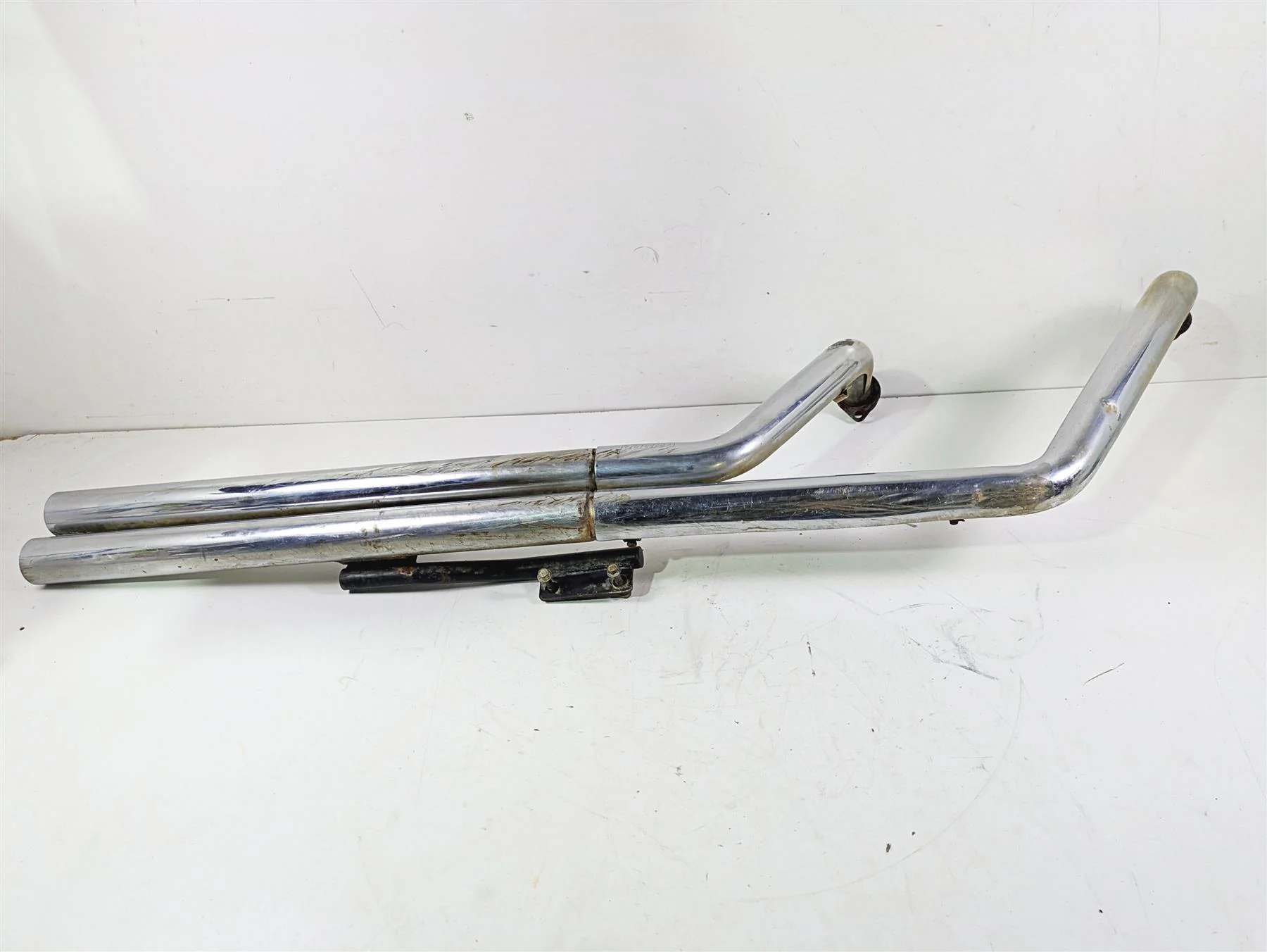 2000 Honda VT1100 Shadow Sabre Cobra Long Exhaust Pipe System