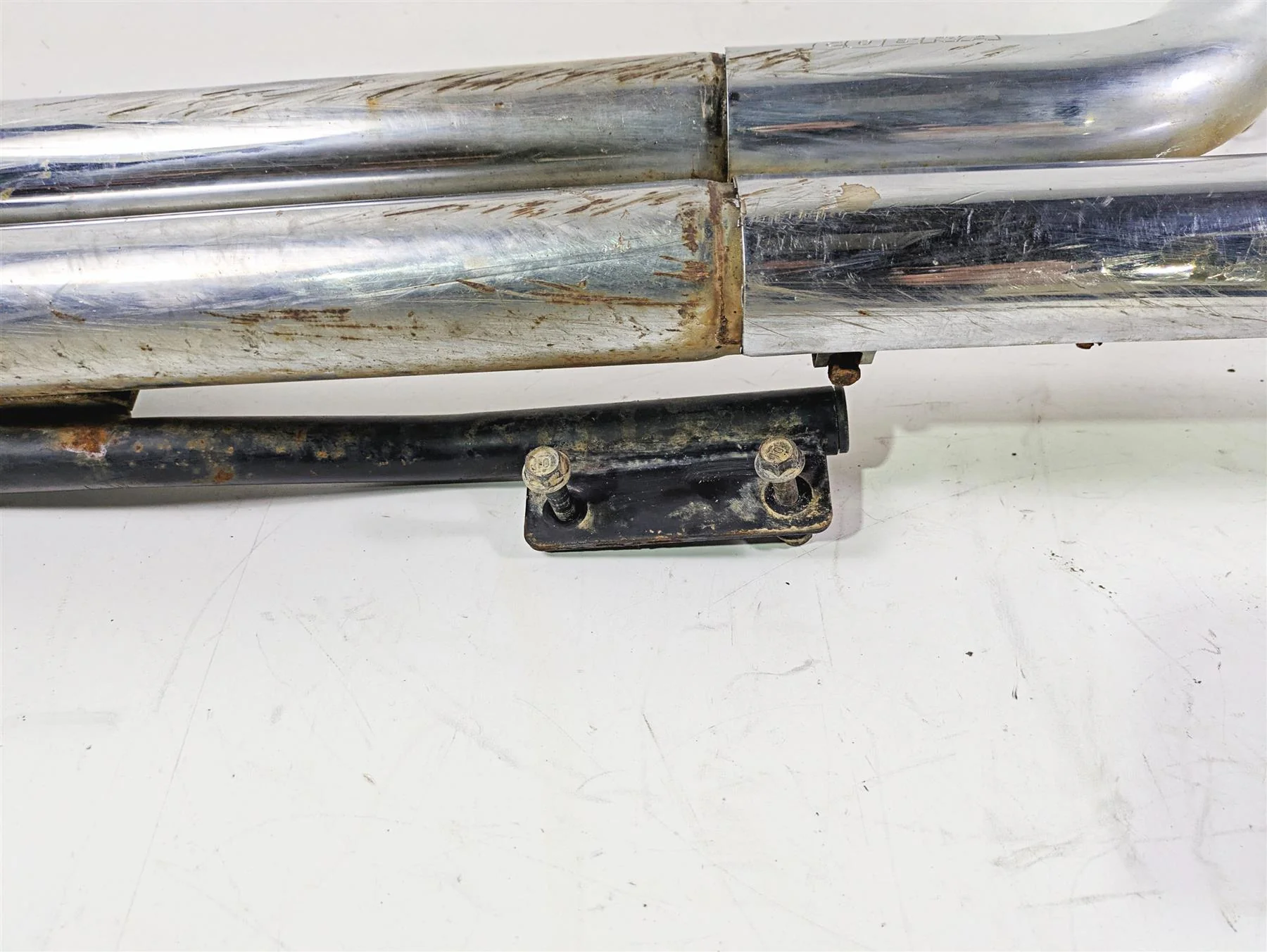 2000 Honda VT1100 Shadow Sabre Cobra Long Exhaust Pipe System - Image 3
