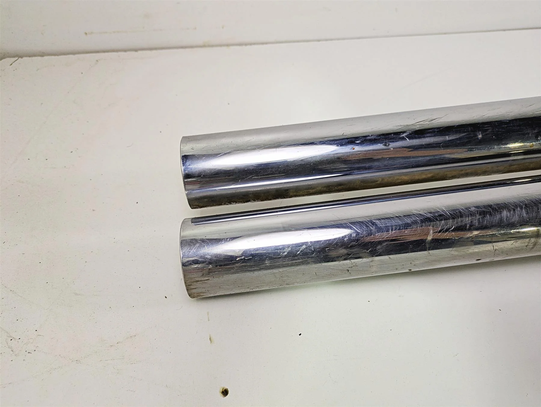 2000 Honda VT1100 Shadow Sabre Cobra Long Exhaust Pipe System - Image 5