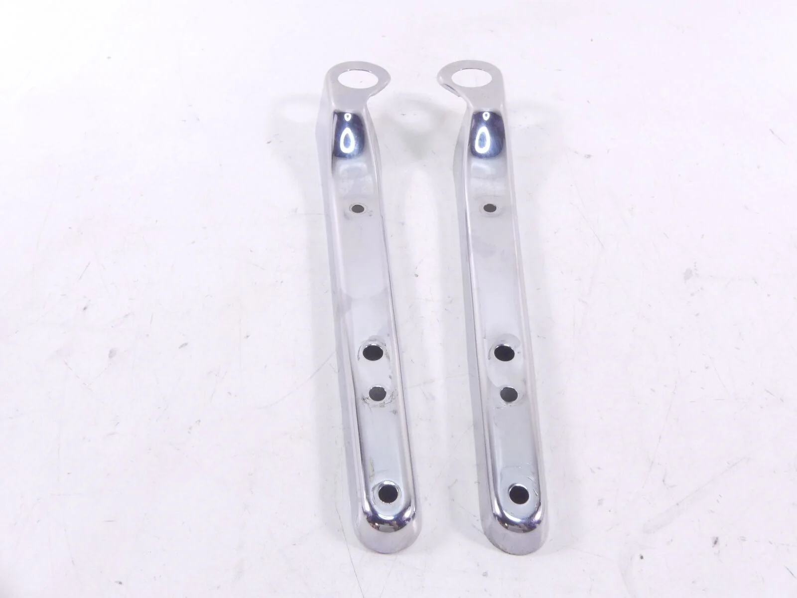 2001 Harley Davidson Sportster XL883 Rear Chrome Fender Strut Covers 59853-98 - Image 2