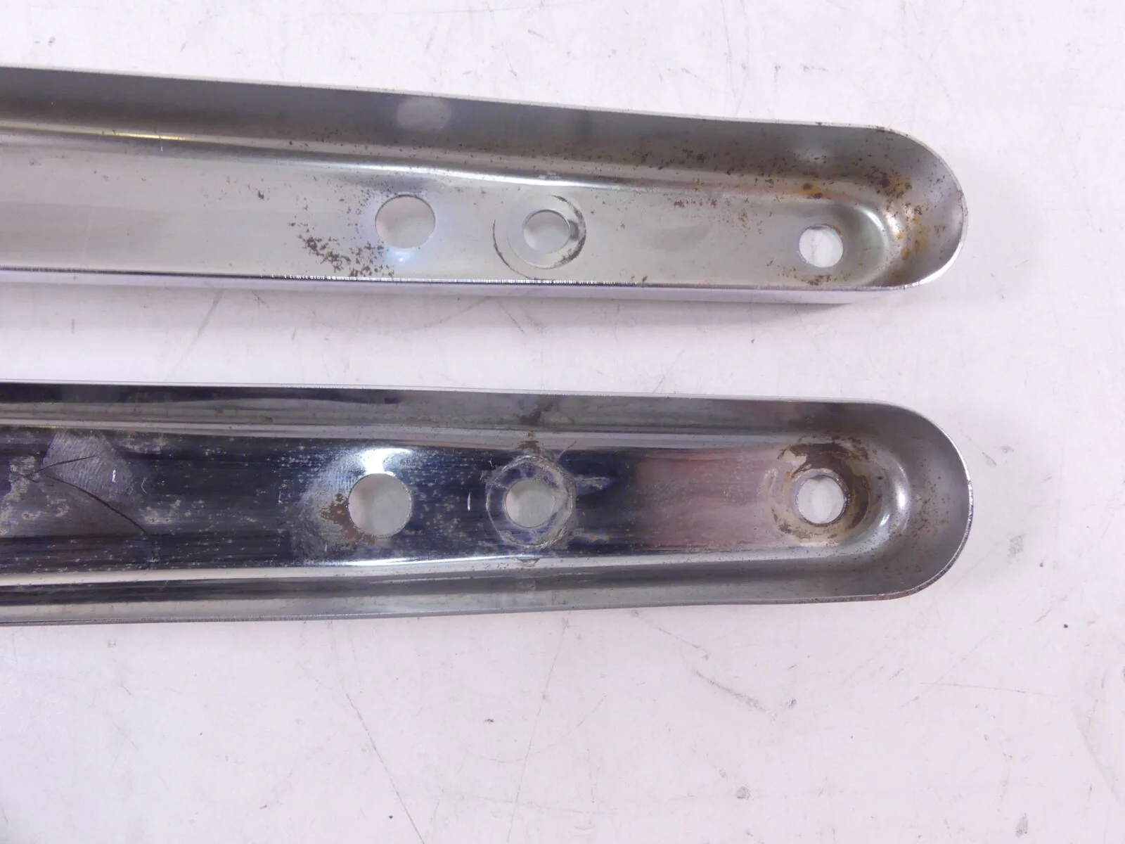 2001 Harley Davidson Sportster XL883 Rear Chrome Fender Strut Covers 59853-98 - Image 8