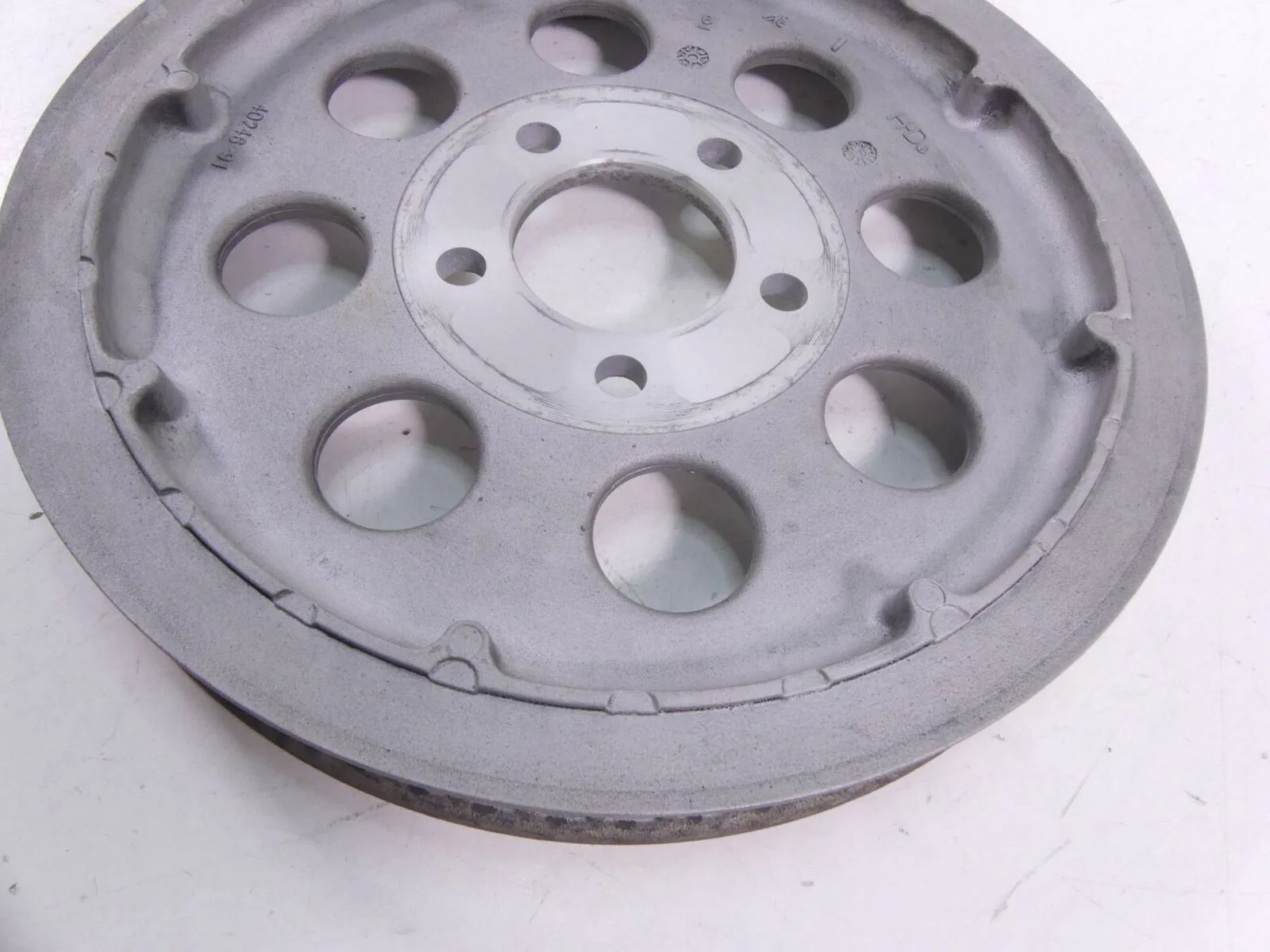 2001 Harley Davidson Sportster XL883 Rear Drive Belt Pulley Sprocket 61T 40246-9 - Image 9
