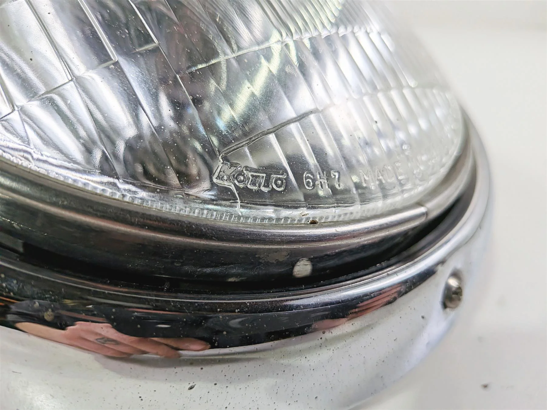 2001 Harley FLHRCI Road King Headlight Head Light Lamp 67001-08 - Image 11