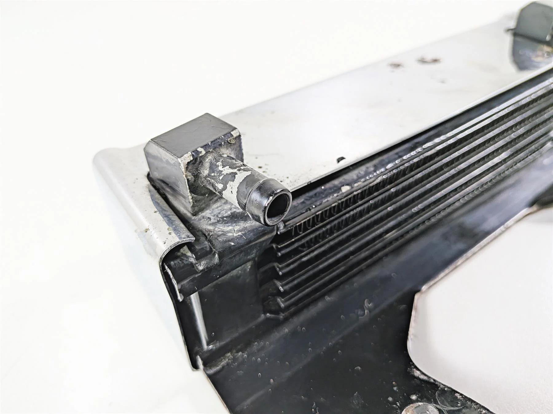 2001 Harley FLHRCI Road King Oil Cooler Kit + Chrome Cover - Image 10