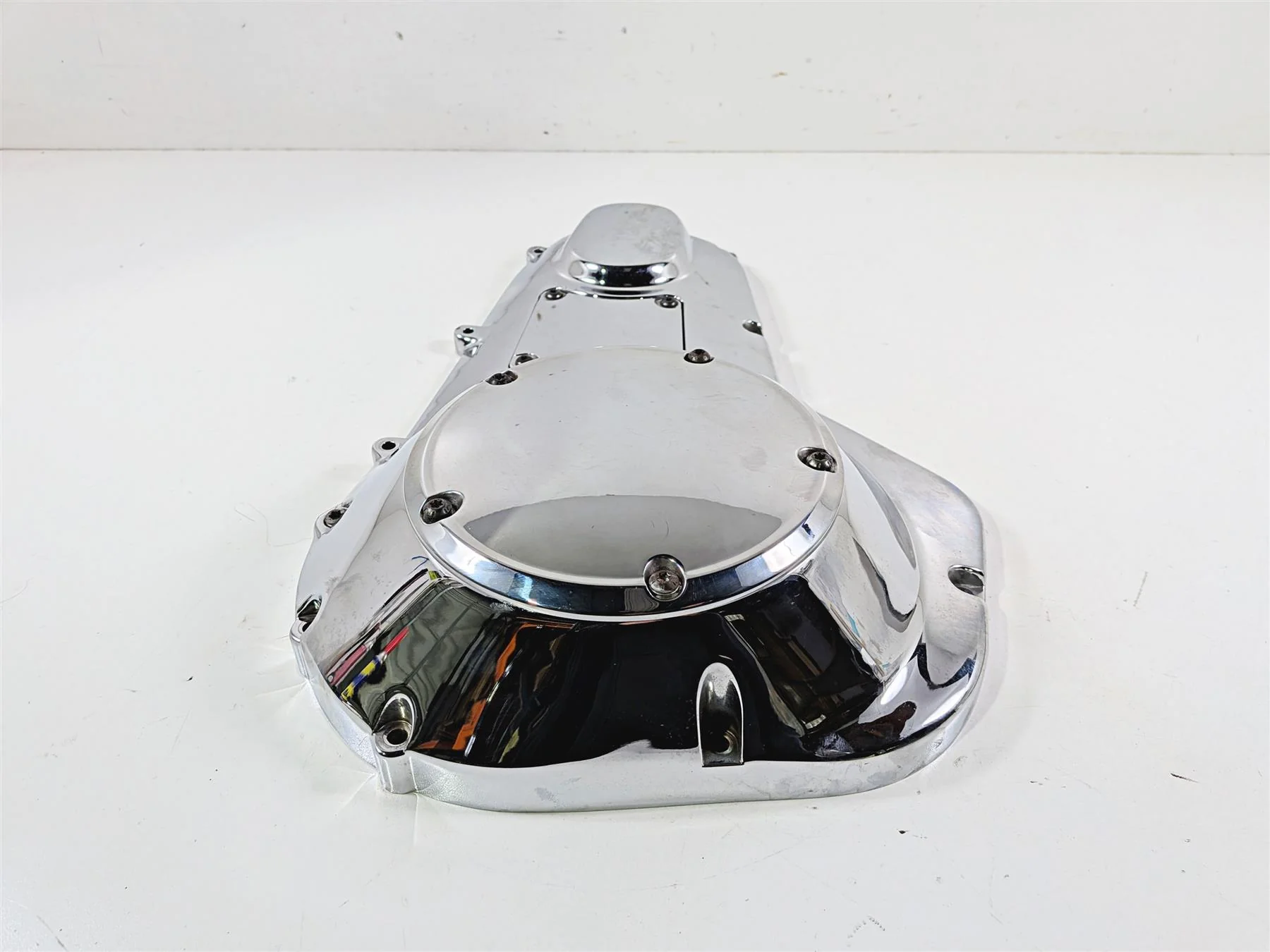 2001 Harley FLHRCI Road King Outer Primary Drive Clutch Cover 60685-99 - Image 4