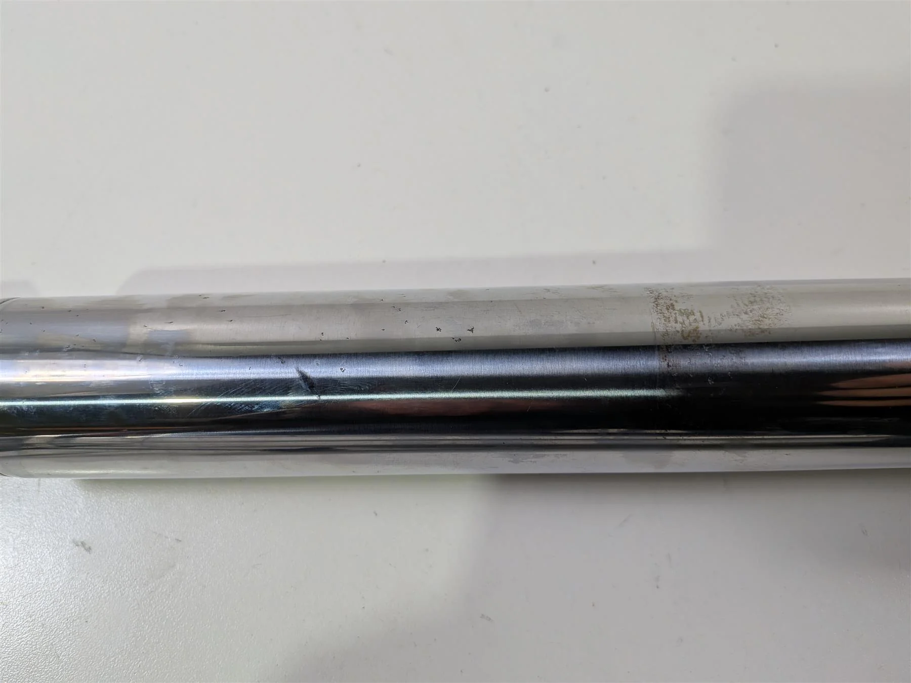 2001 Harley FLHRCI Road King Straight Front Fork Leg Set 41mm -Read 46495-00 - Image 11