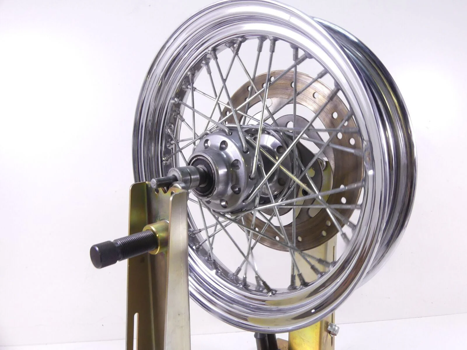 2001 Harley Softail FLSTC Heritage Front Straight 16x3 Wheel Rim 43005-05A - Image 2