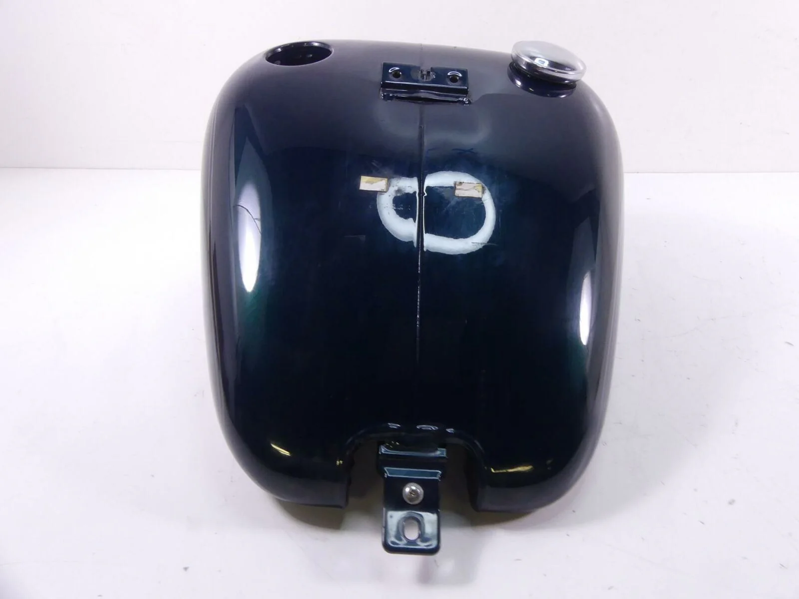 2001 Harley Softail FLSTC Heritage Nice Fuel Gas Tank - Jade Sunglo 62180-00D - Image 4