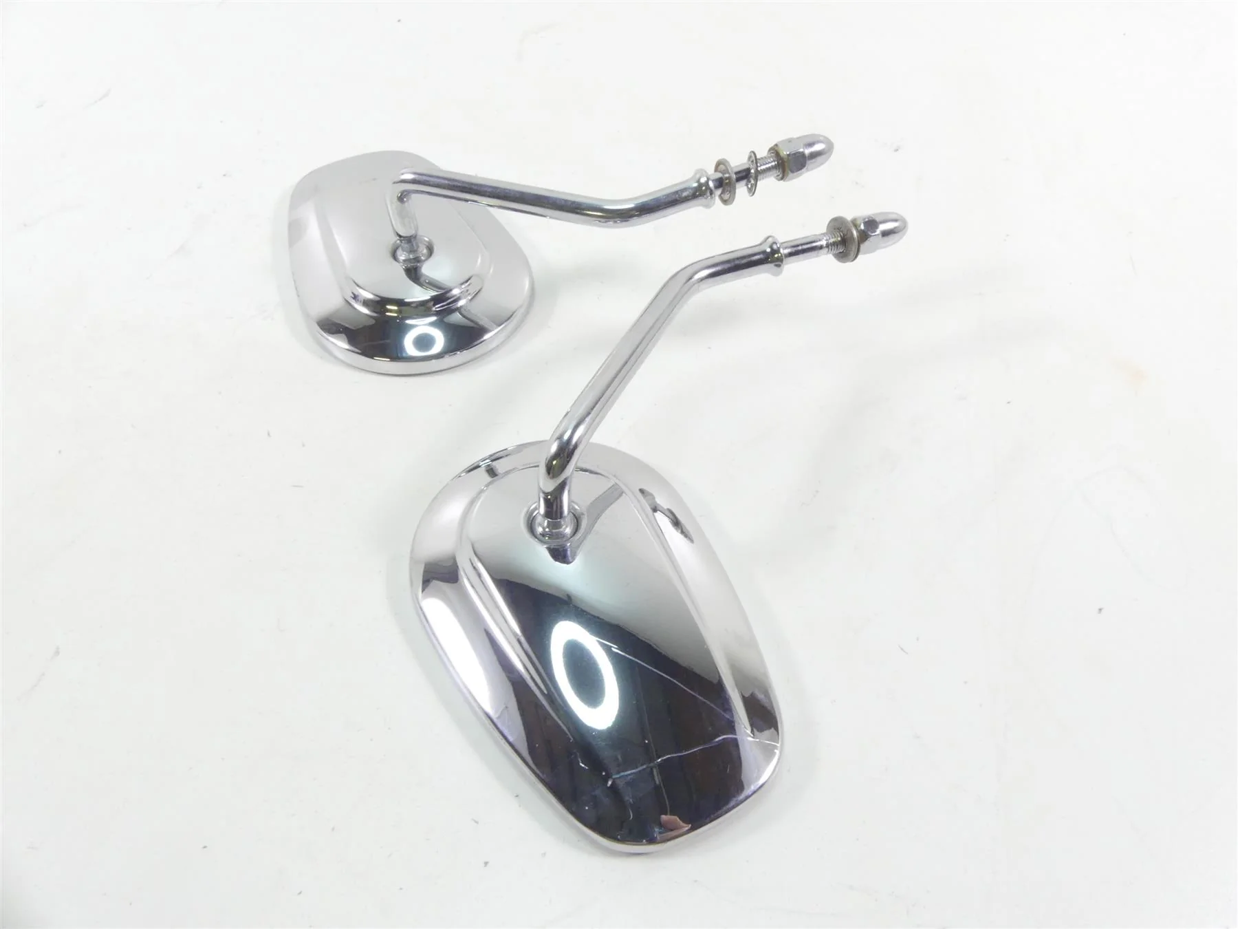 2001 Harley Touring FLHRCI Road King Rear View Mirror Set - Read 91875-88A - Image 6