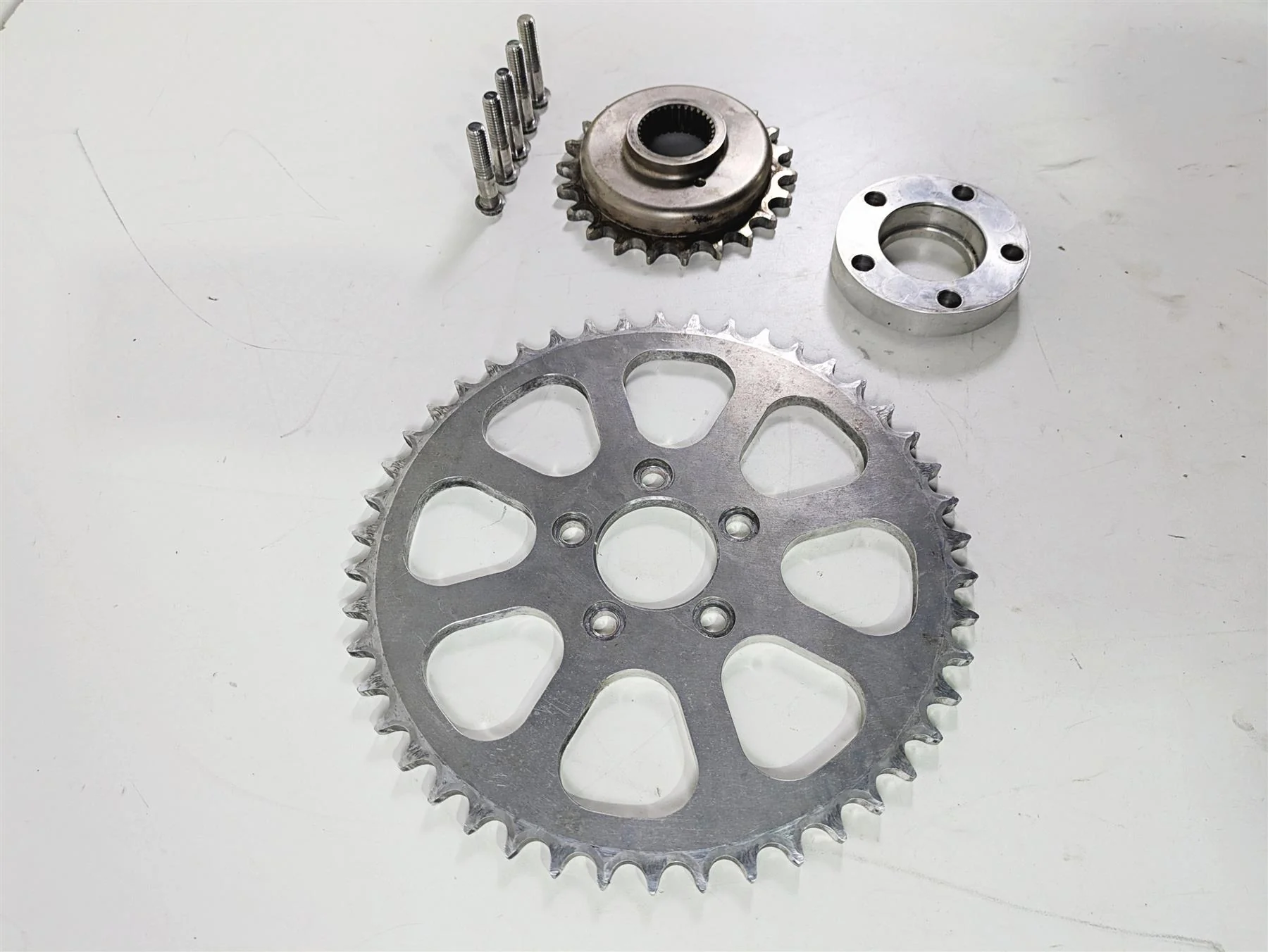 2001 Harley Touring FLHX Street Glide 22T 45T Chain Conversion Kit By 3 Guyz - Image 2