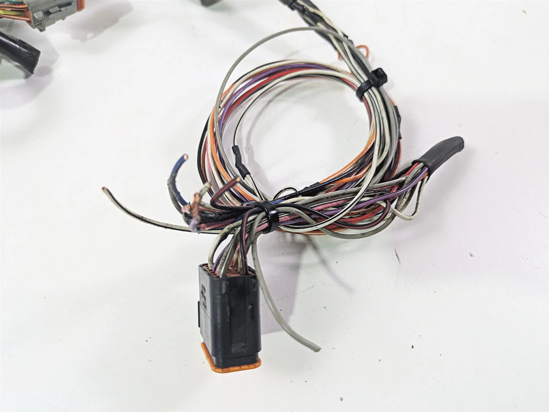 2001 Harley Touring FLHX Street Glide Chrome Control Switch Set 71685-06A - Image 6