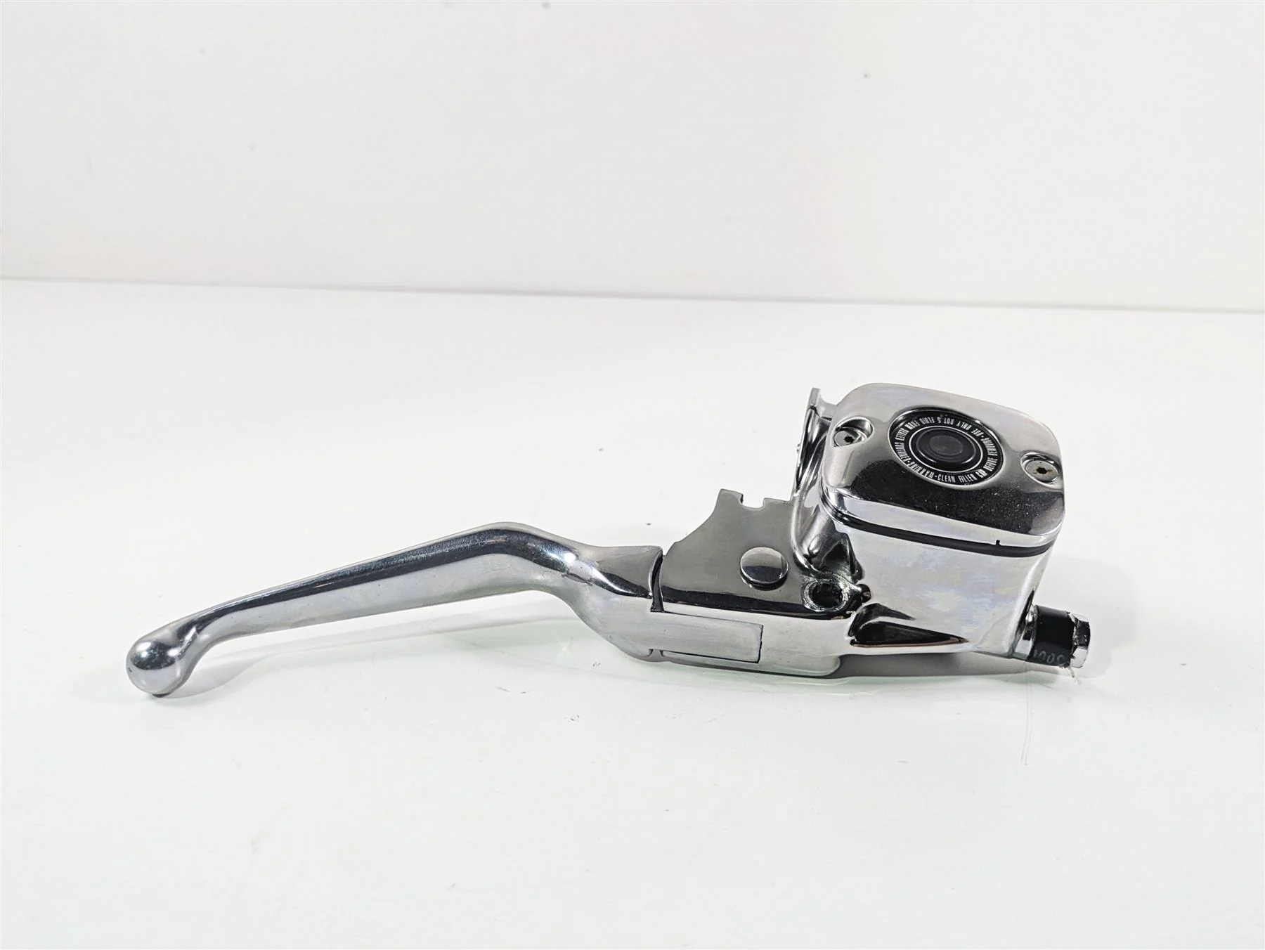 2001 Harley Touring FLHX Street Glide Chrome Front Brake Pump 11/16 41700737 - Image 4