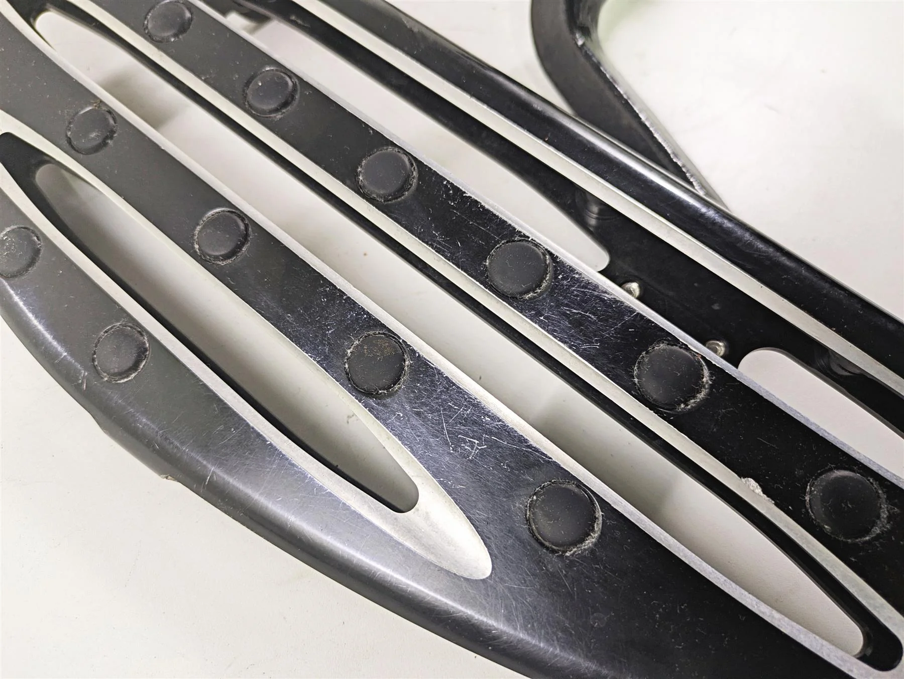 2001 Harley Touring FLHX Street Glide CNC Cut Front Rear Floor Board Pedal Set - Image 12
