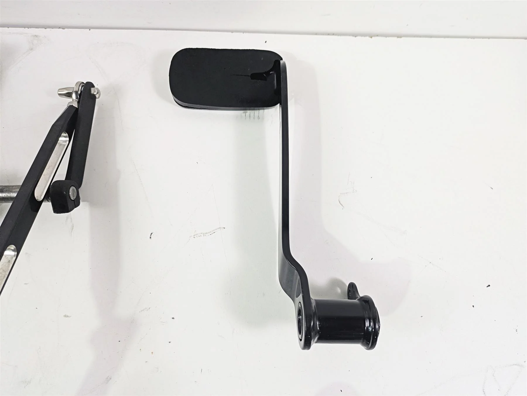 2001 Harley Touring FLHX Street Glide CNC Cut Front Rear Floor Board Pedal Set - Image 6