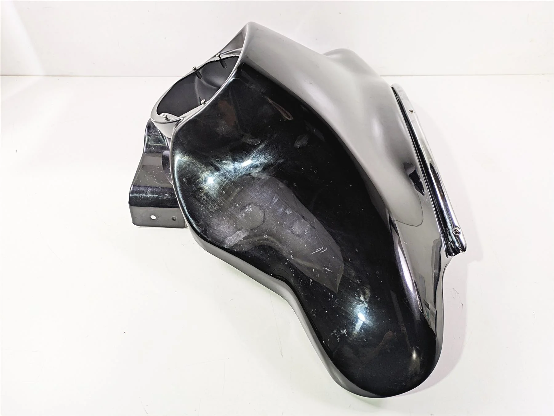 2001 Harley Touring FLHX Street Glide Complete Front Outer Fairing 58503-05A - Image 10