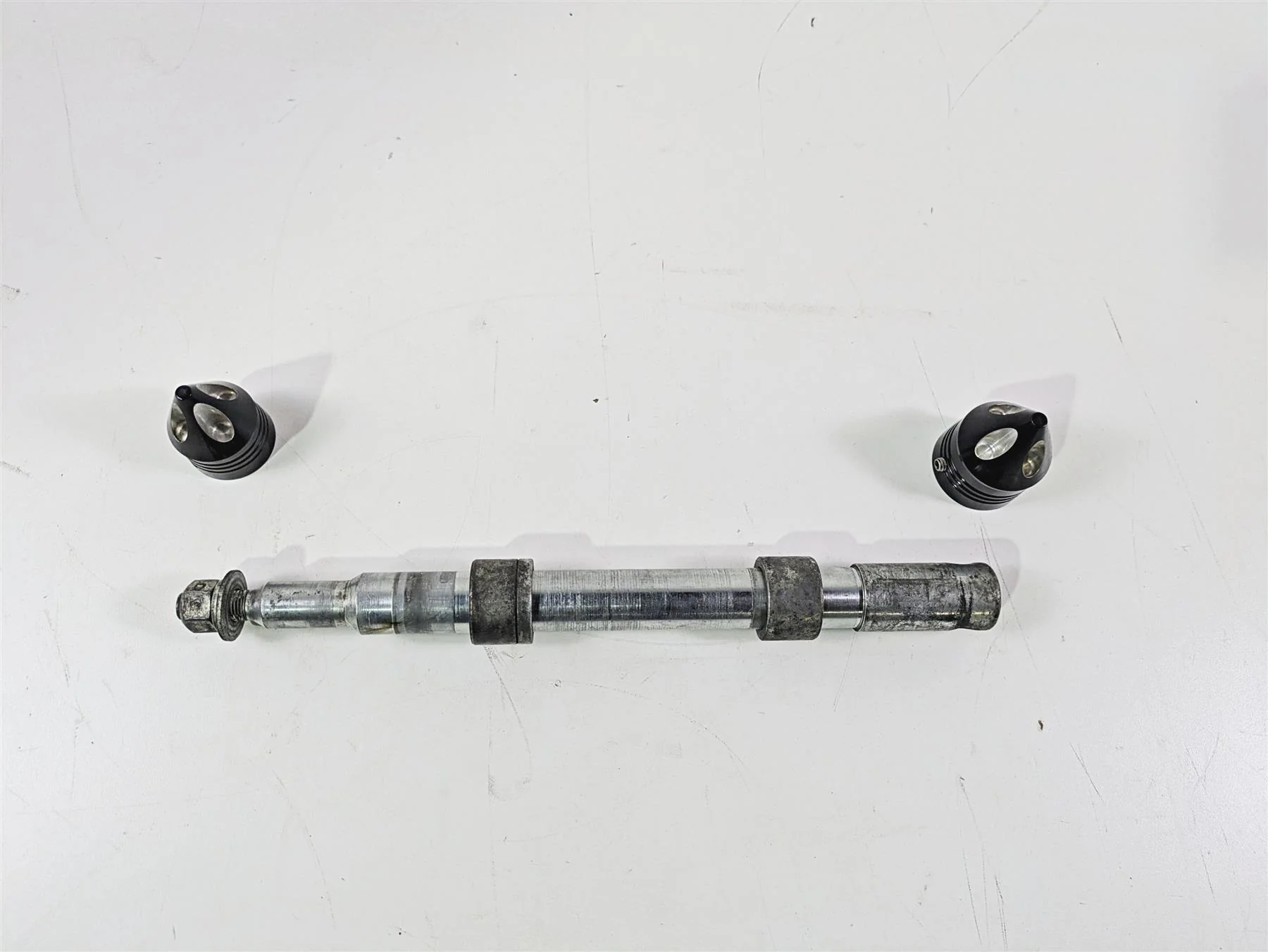 2001 Harley Touring FLHX Street Glide Front Axle Wheel Spindle 1" 43364-00 - Image 4