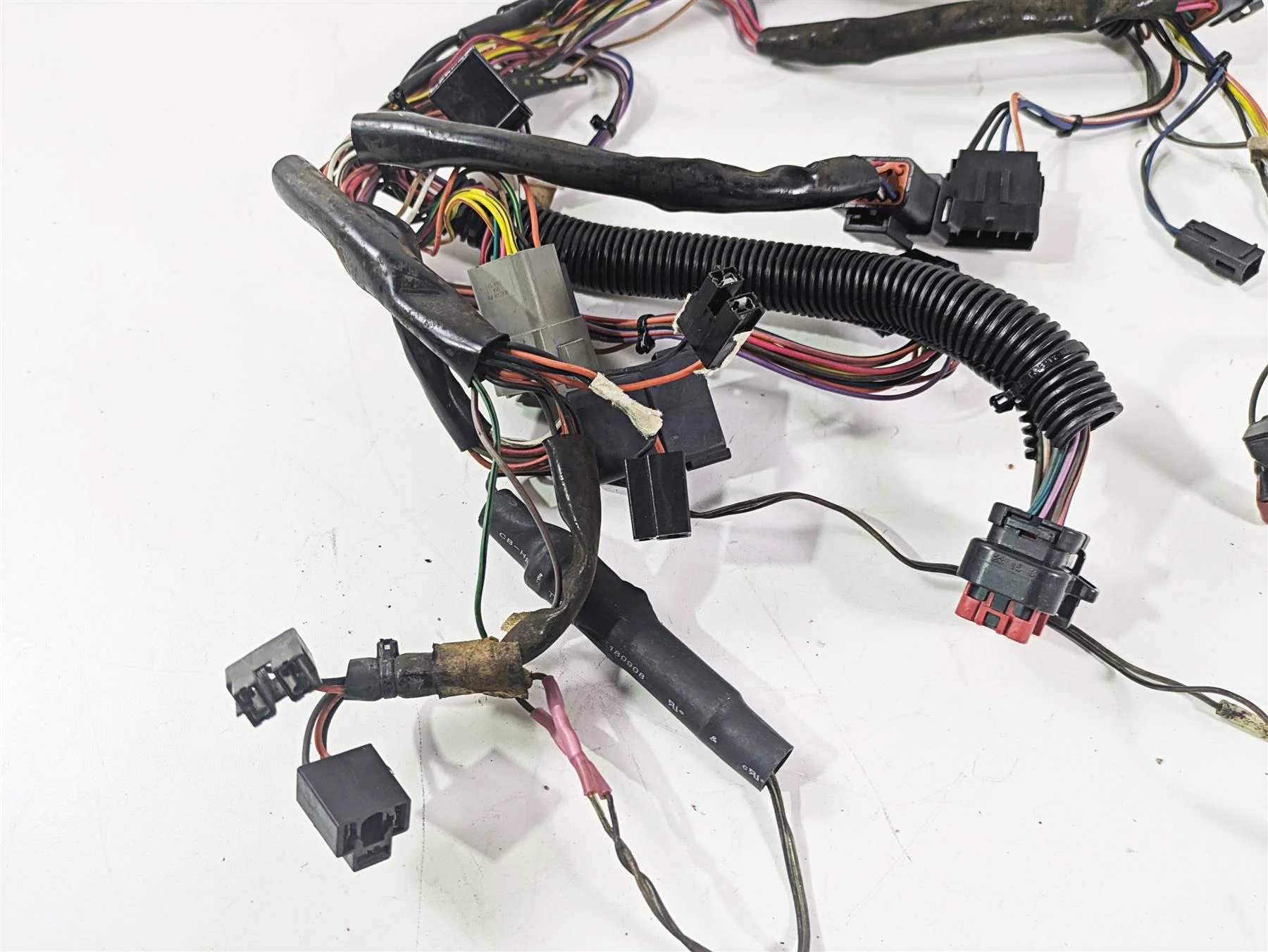 2001 Harley Touring FLHX Street Glide Front Interconnect Wiring - Read 70232-00 - Image 6